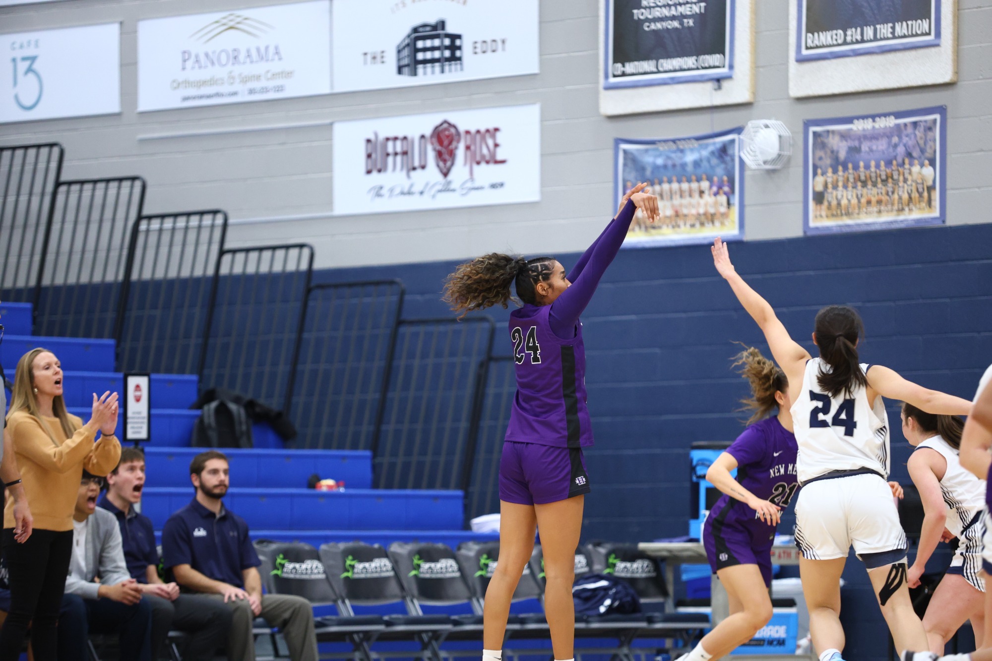 Aniya Johnson shot NMHU WBB 