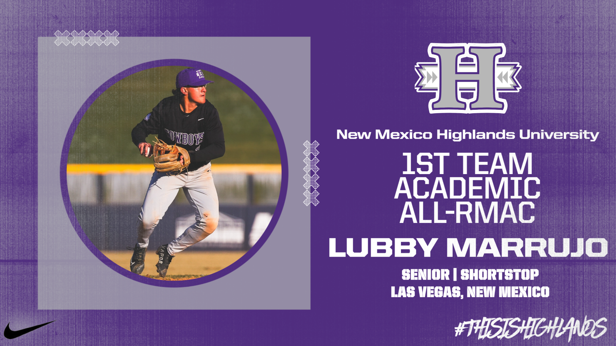 Lubby Marrujo Academic All-RMAC