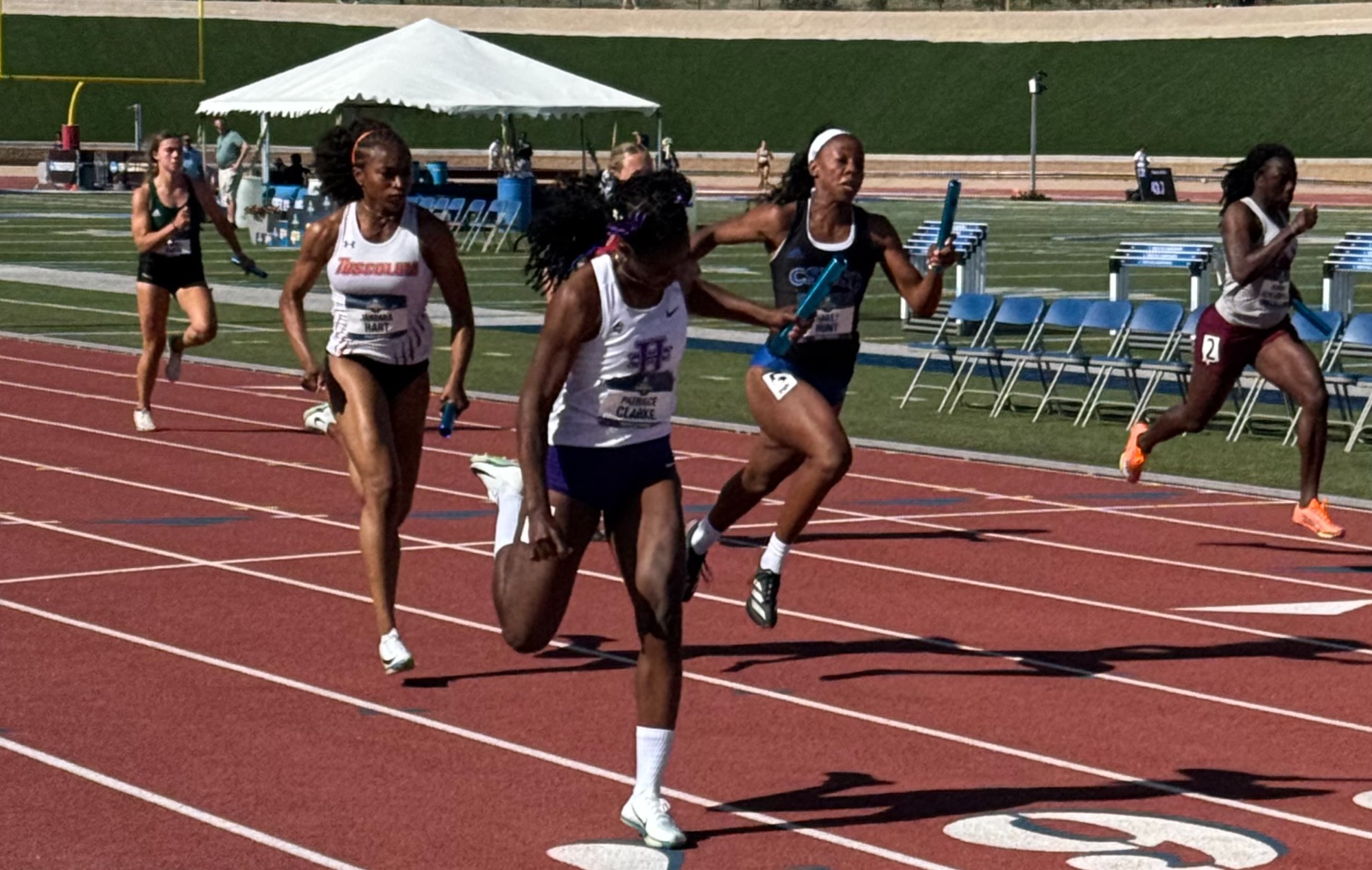 NMHU 4x100 2025 NCAA Championship