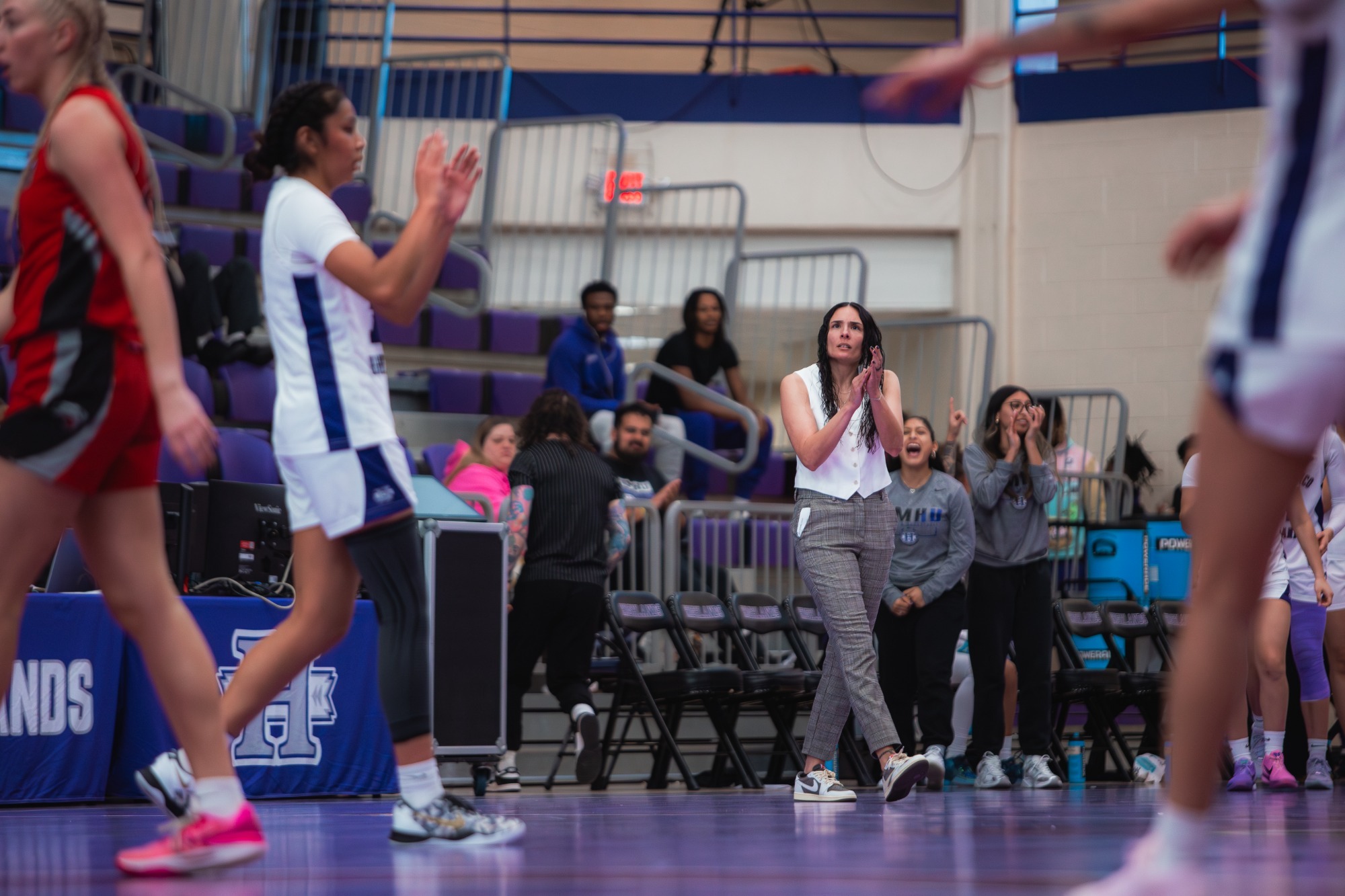 Coach Fearing Celebrate 