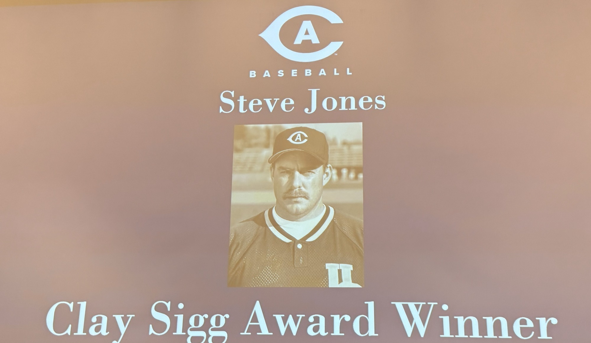 Coach Jones UC Davis Clay Sigg Award 