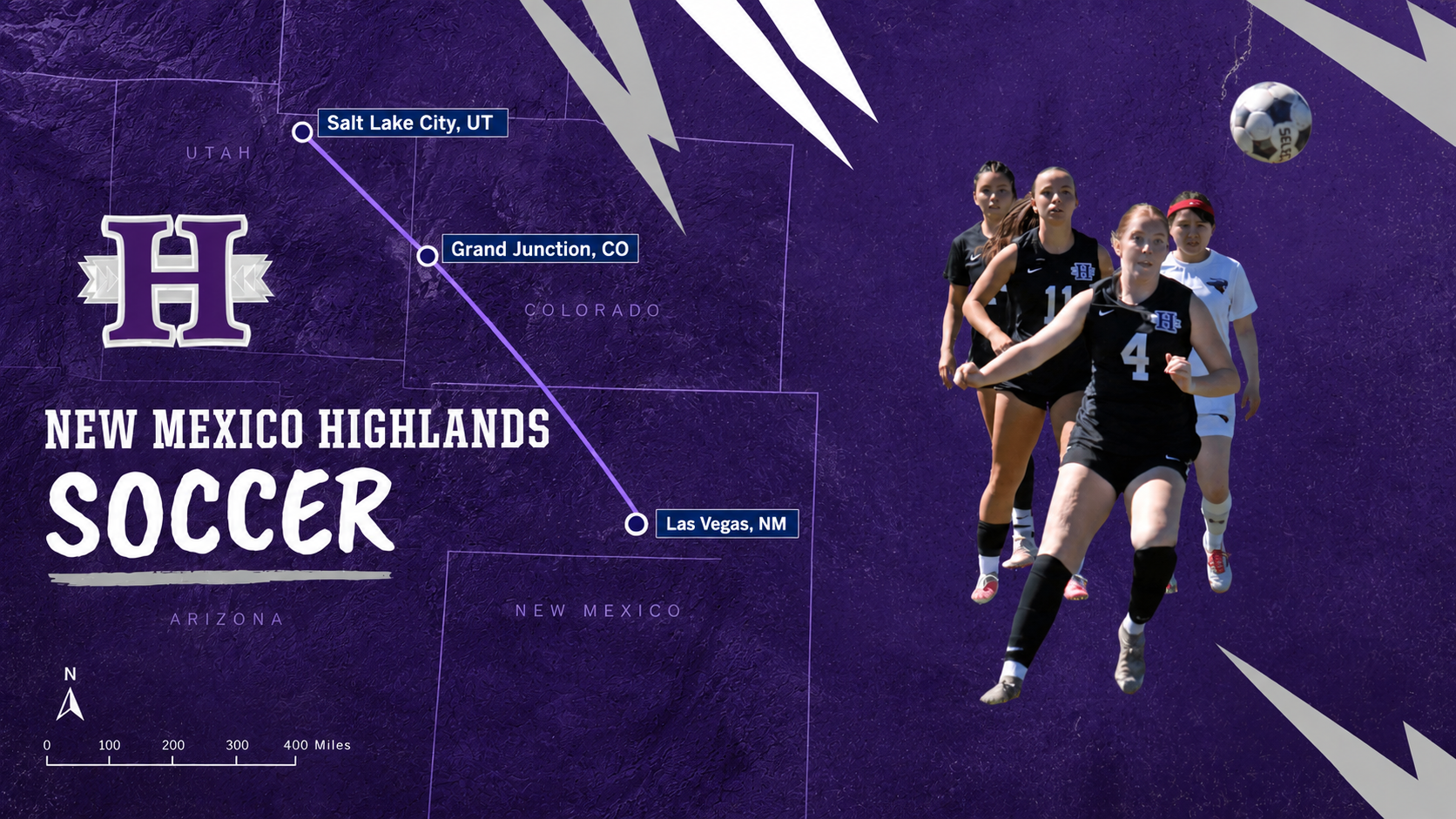 Cowgirls GJ to SLC route map