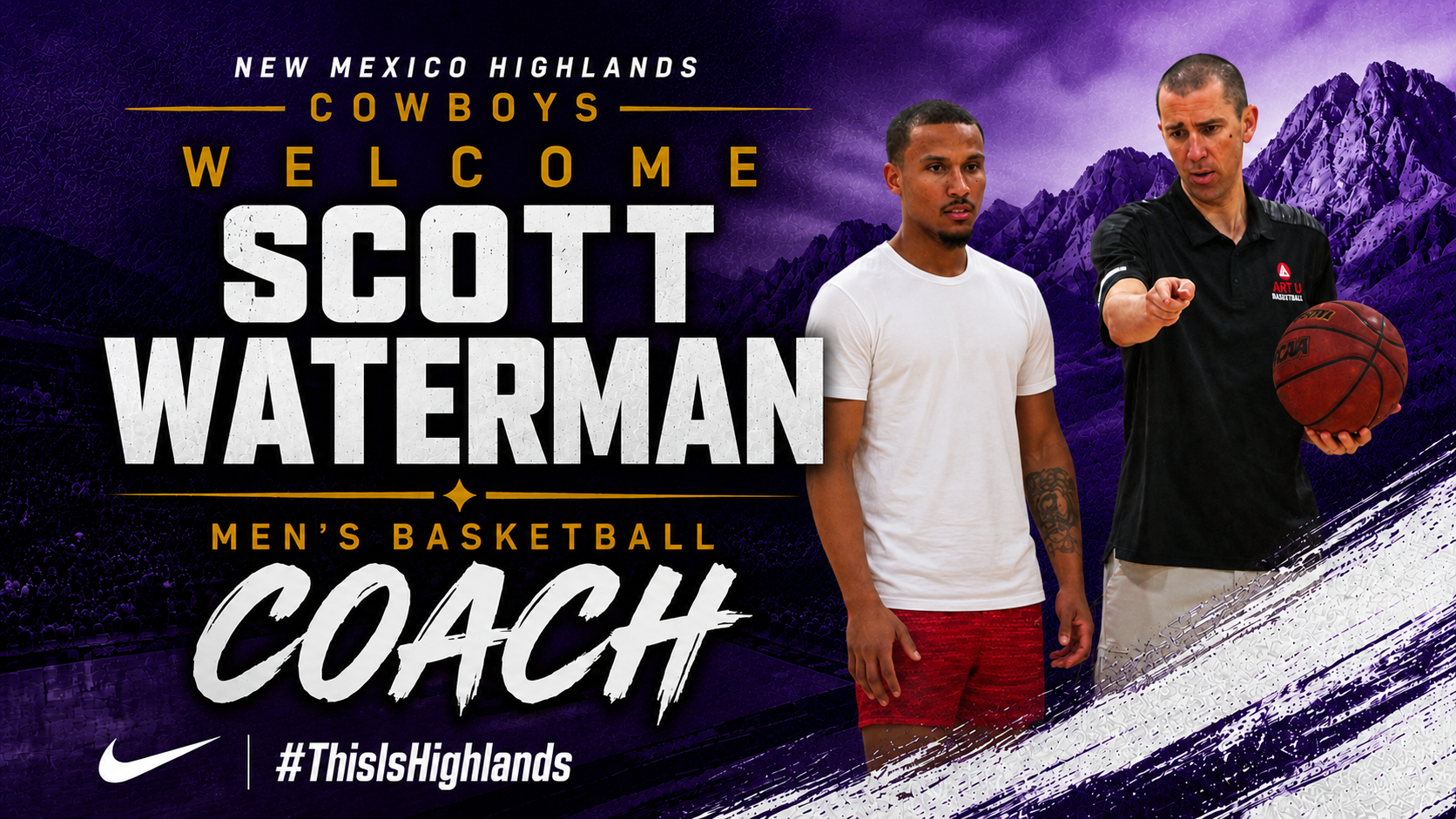 Scott Waterman Head Basketball Coach 