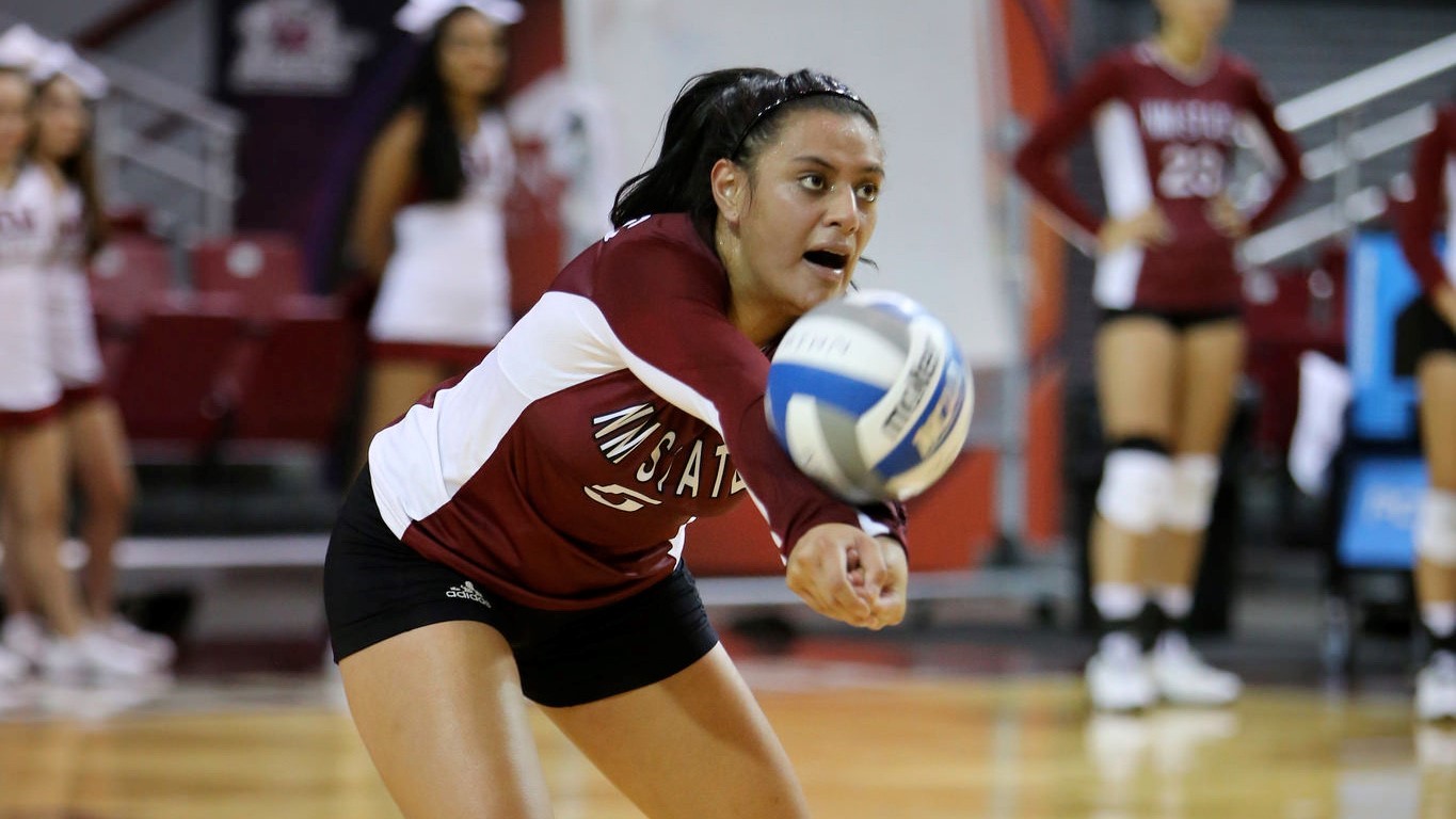 Andrea Tauai 2015 Women's Volleyball New Mexico State University