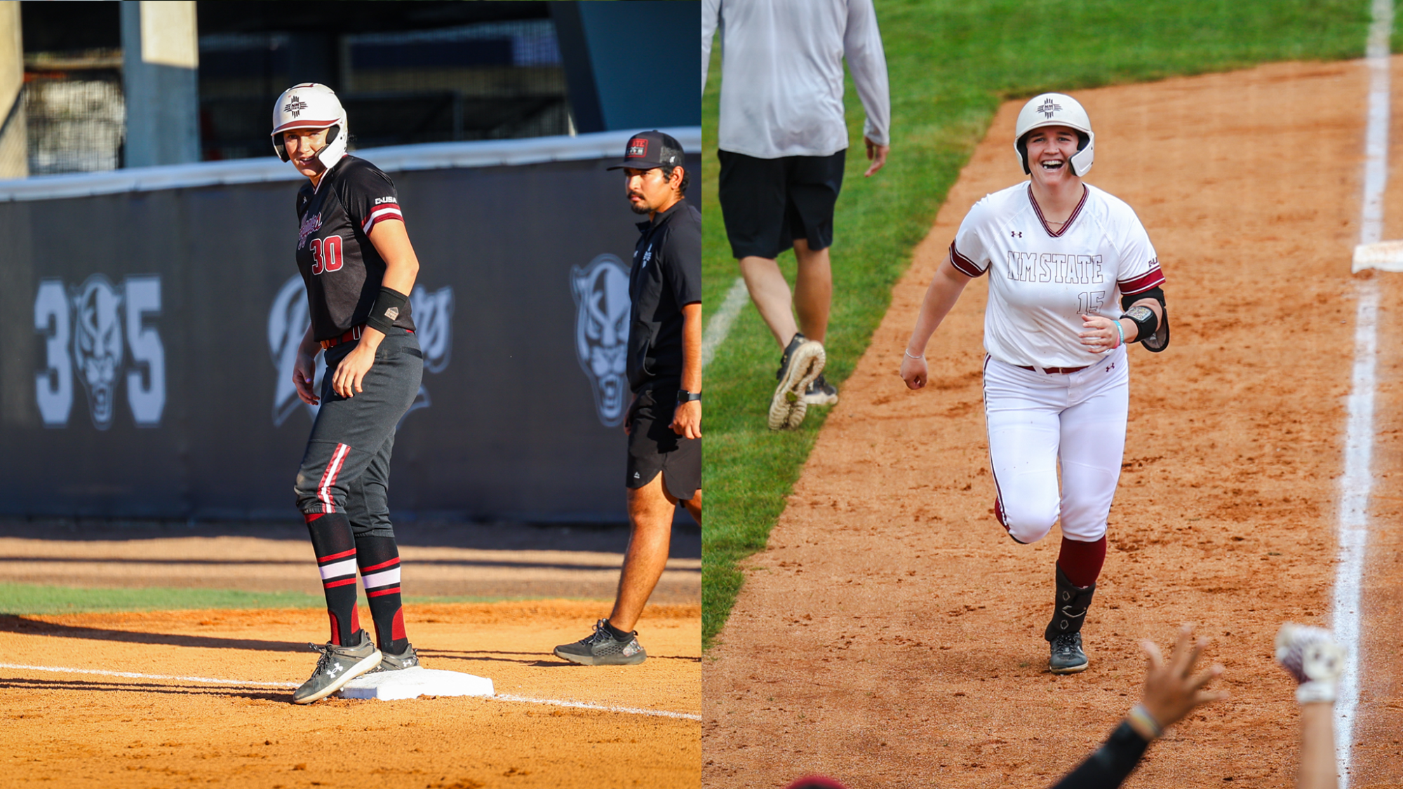 Kristiana Watson And Riley Carley CSC Academic All-District