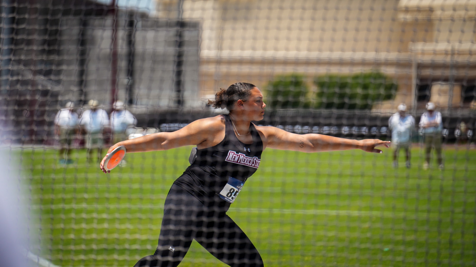 Alesha Lane at the 2025 NCAA West First Round