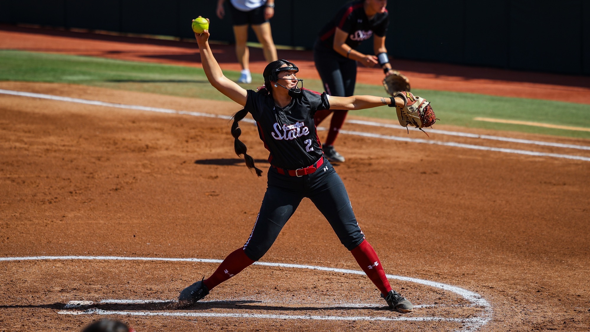 Jaileen Mancha Pitching Versus Alabama A&M (March 2, 2025 - Austin, Texas)
