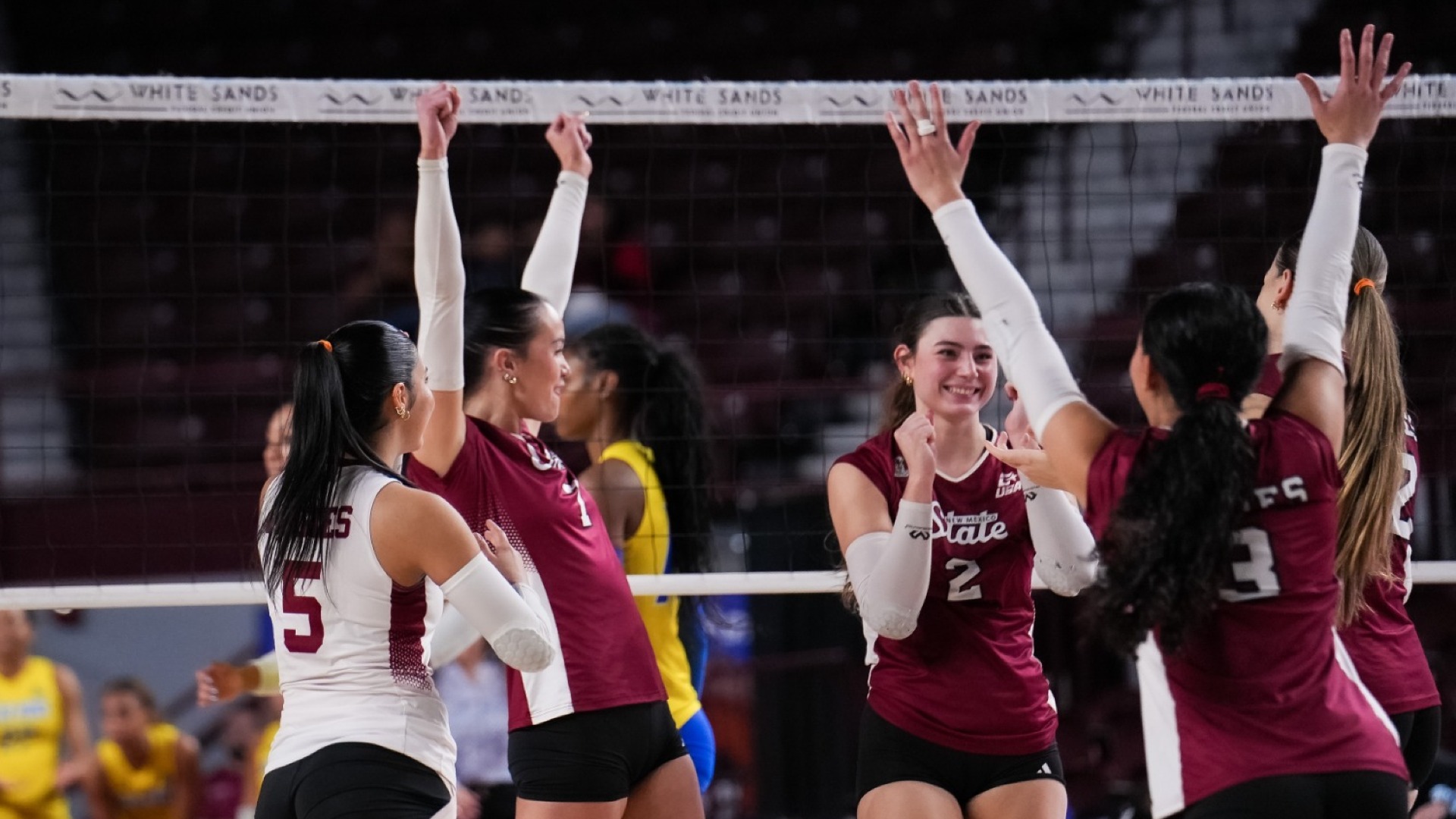 Aggies sweep Delaware on Halloween