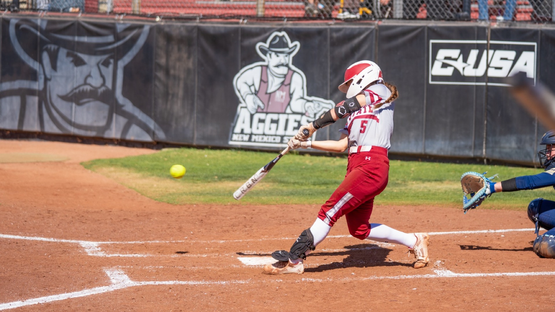 Tamara Carranza up to bat