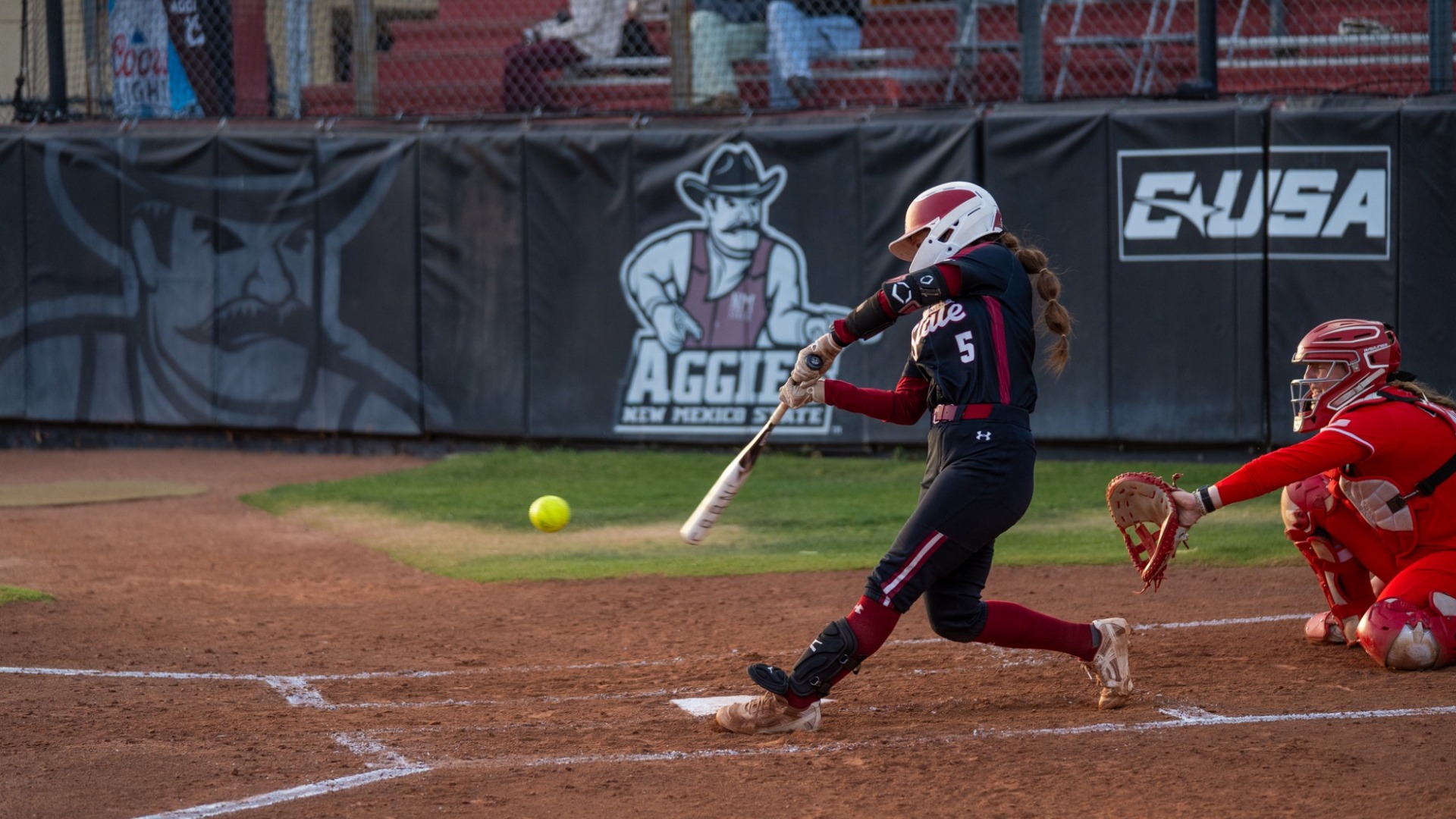 Carranza goes for a hit