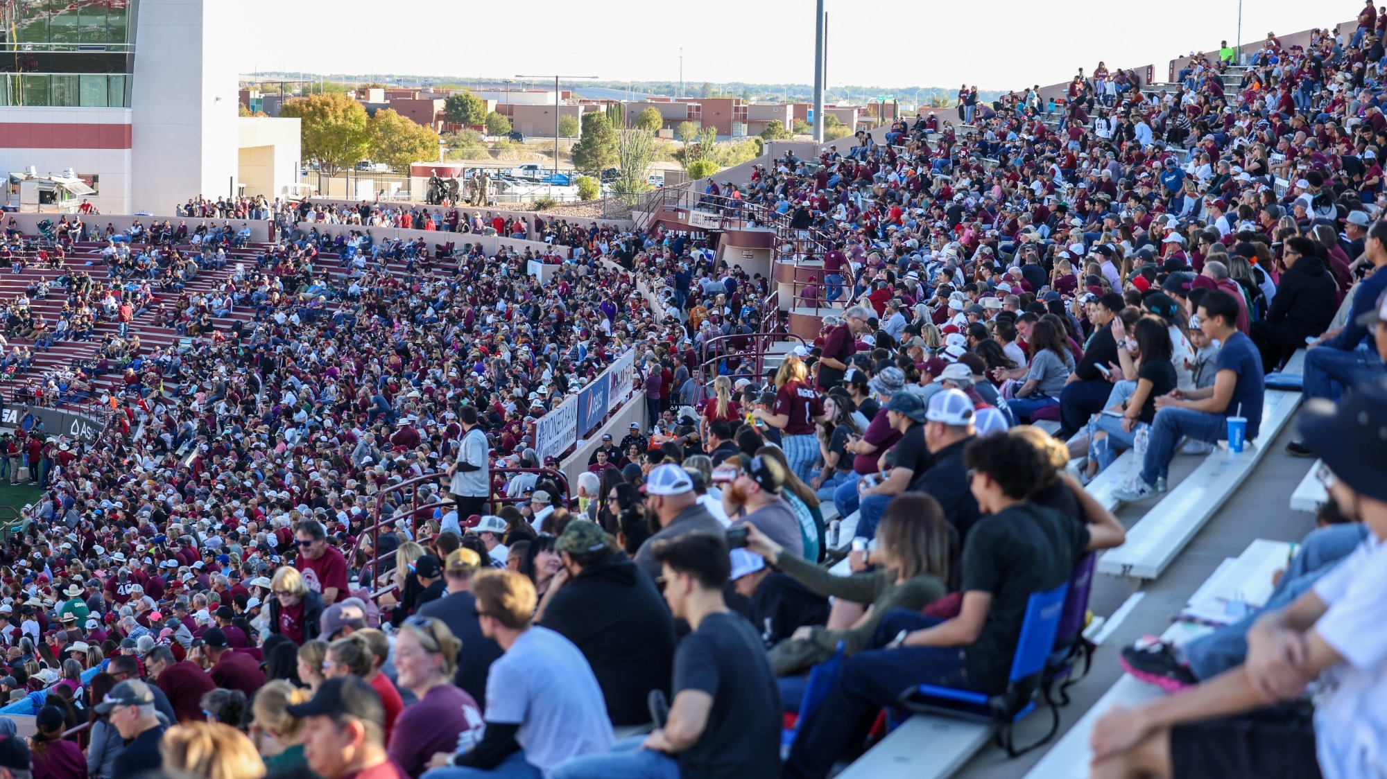 Memorial Stadium Crowd