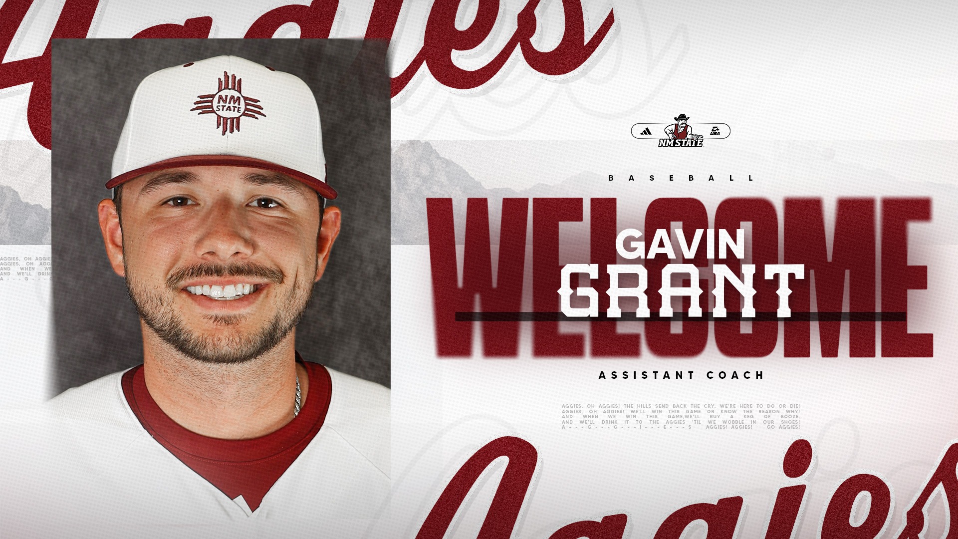 Gavin Grant Welcome Graphic
