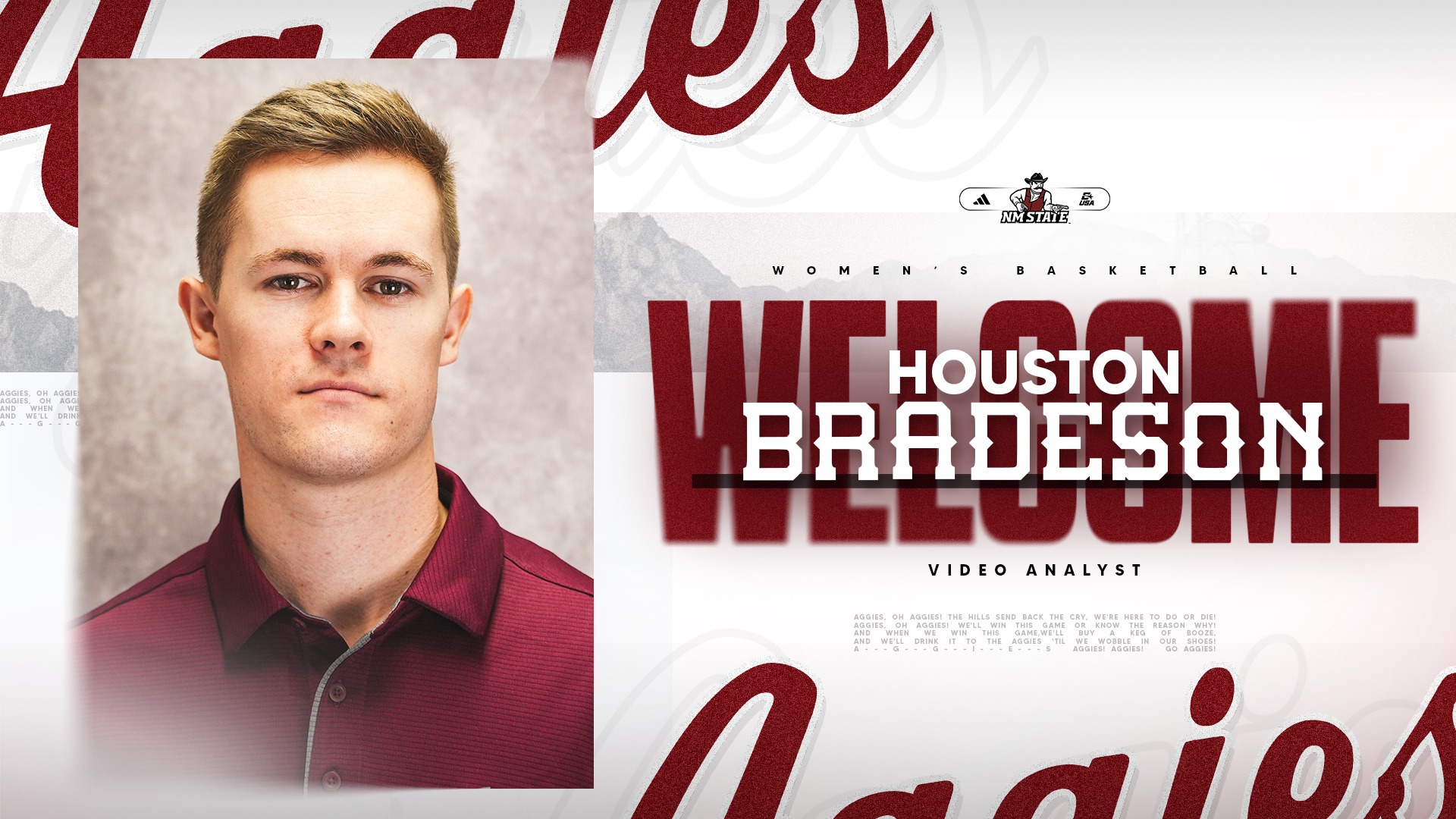 Houston Bradeson Welcome Graphic