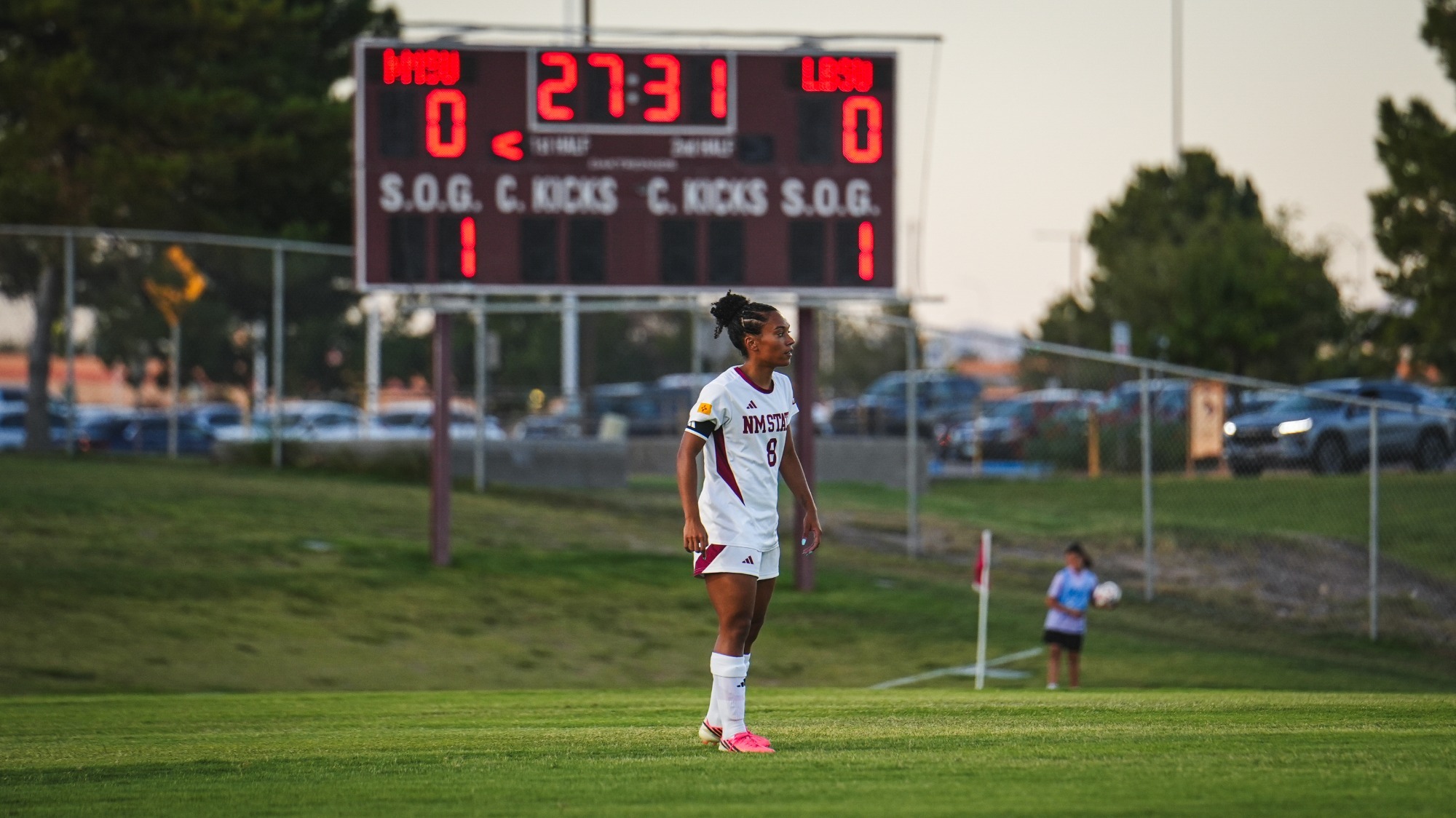 Marlee Cavitt in the first half against Long Beach State (8/23)