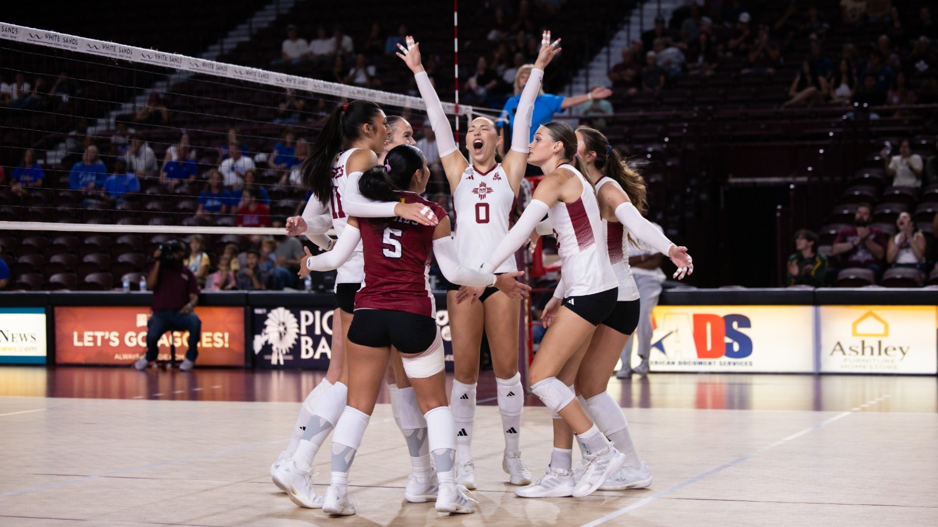 Tess Fuqua celebrates