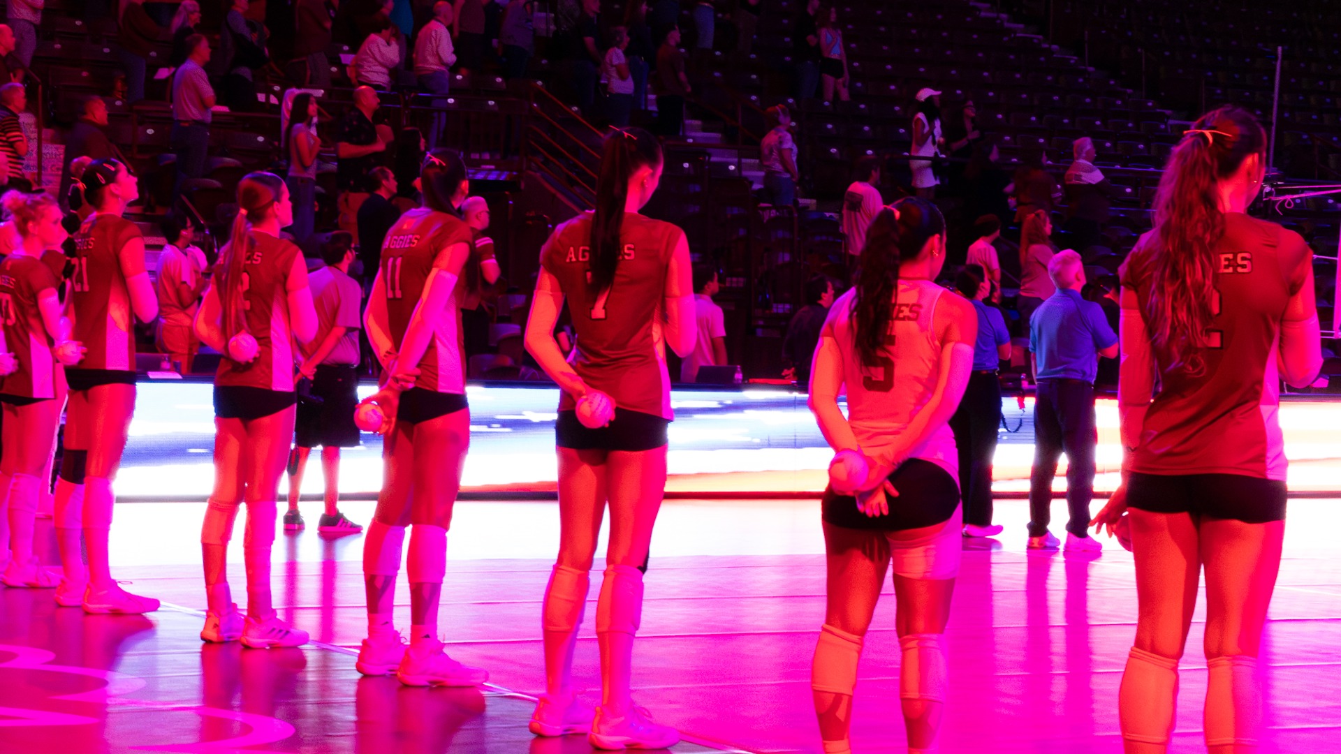 Aggies on the line for starting line up