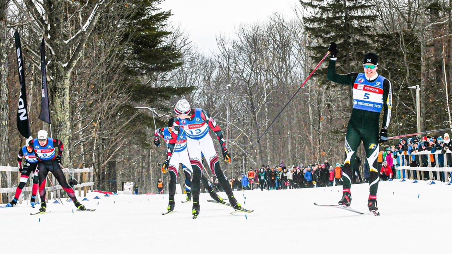 Ski at US Championships. Karsud for the win