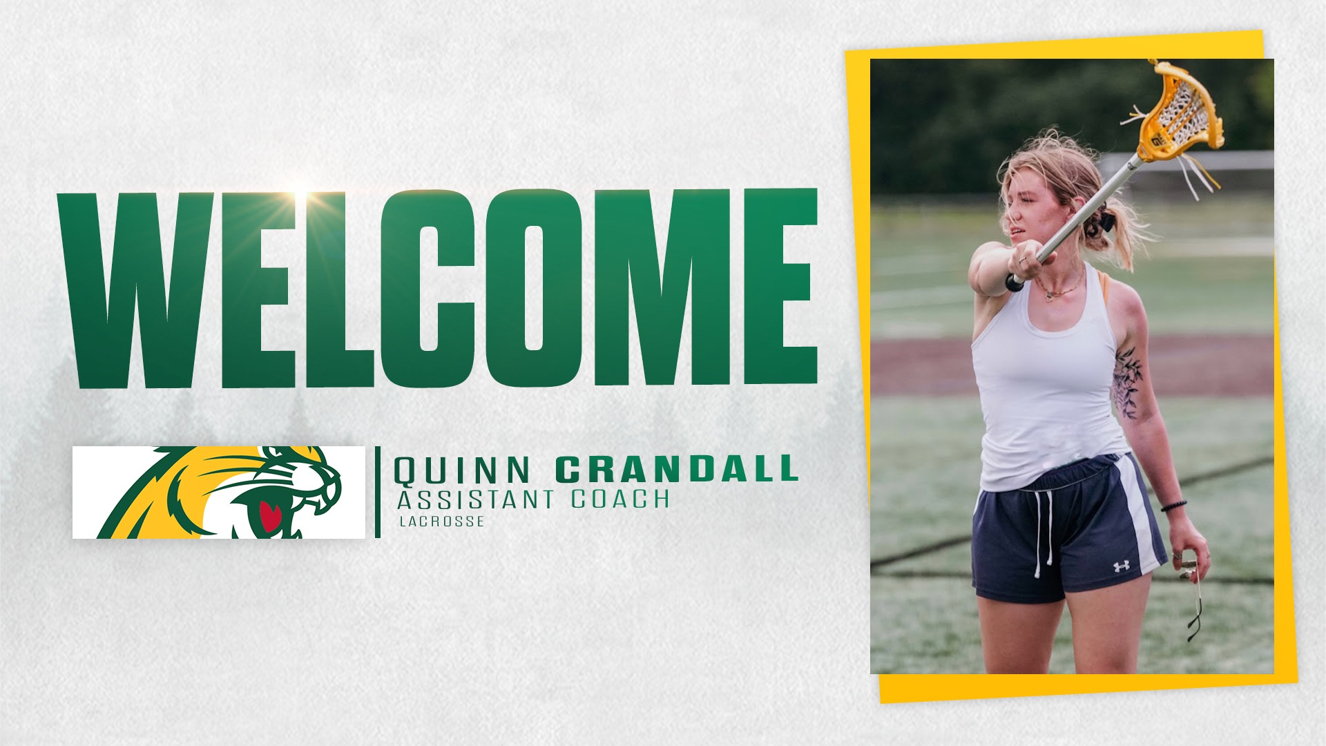 Northern Michigan Lacrosse Adds Quinn Crandall as Assistant Coach Northern Michigan University