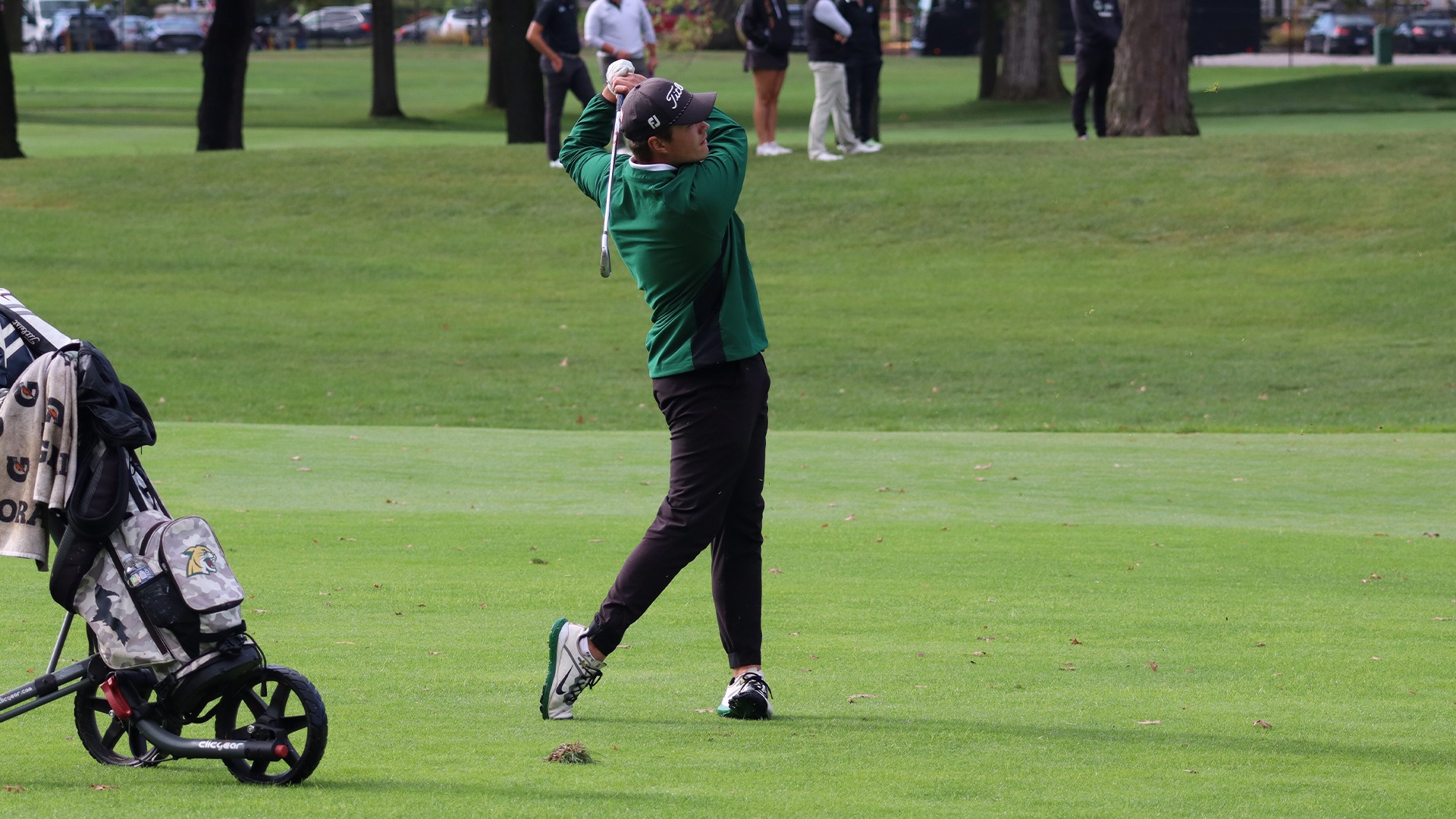 Tyler Annala - in a playoff hole at the Flyer Fall Intercollegiate