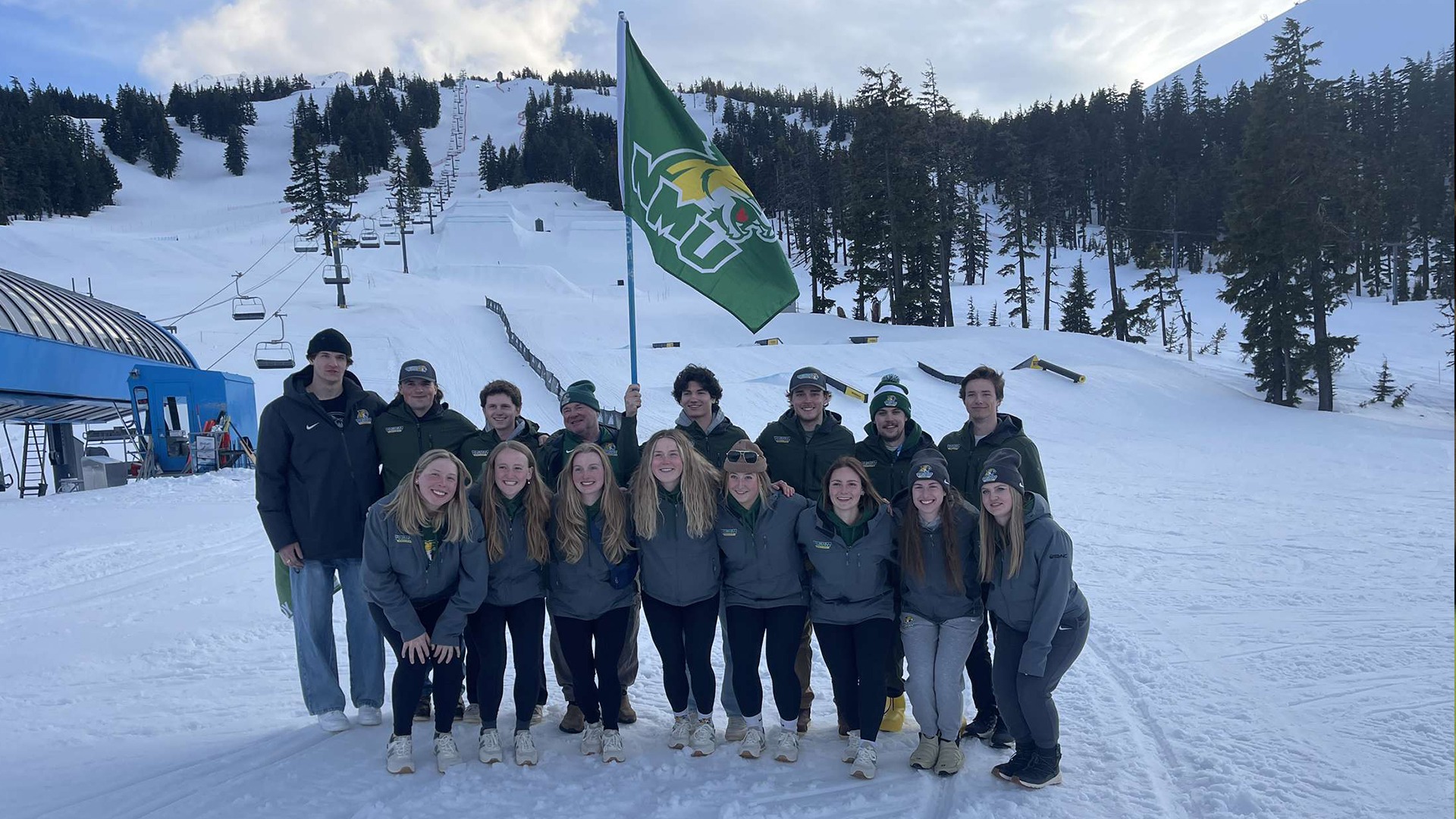 2025 NMU Alpine Ski Team at USCSA Nationals