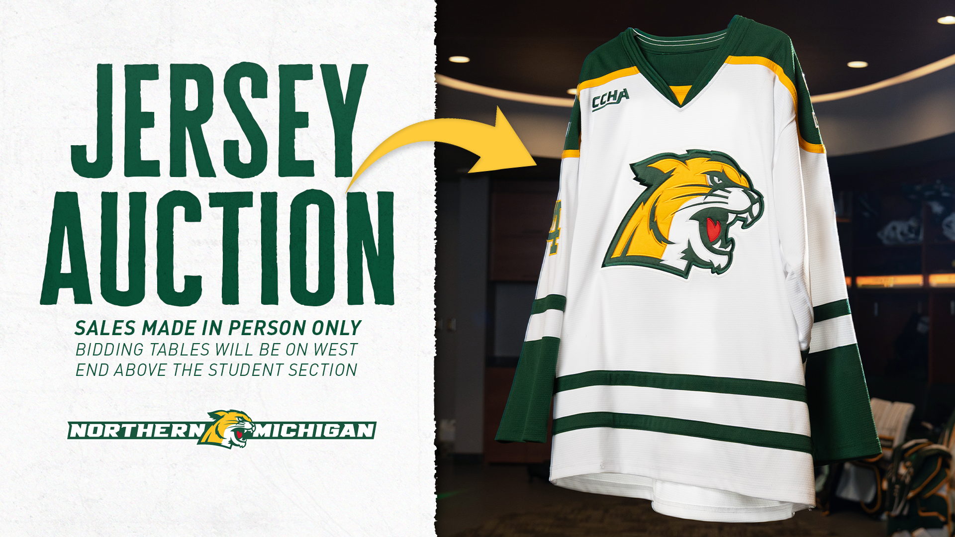 Hockey Cat Head Jersey Auction
