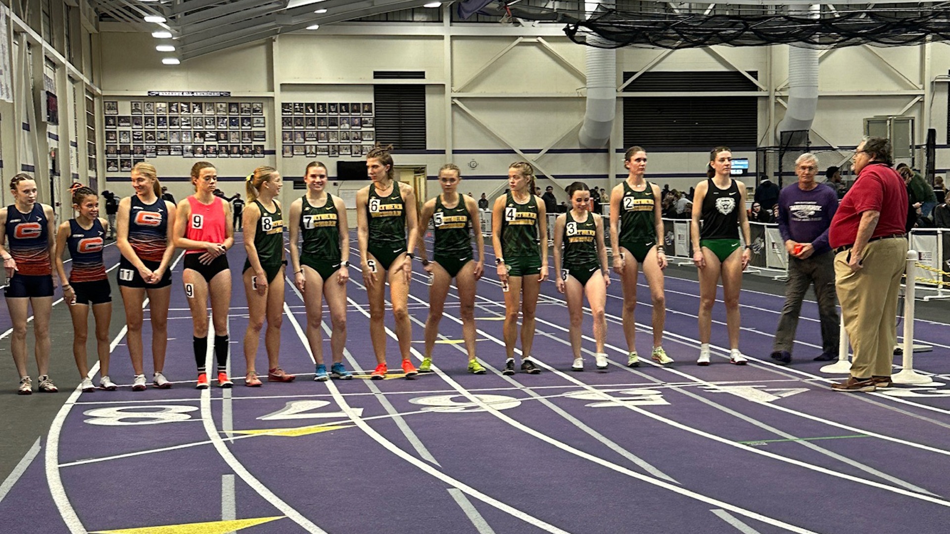 Track and field line up 