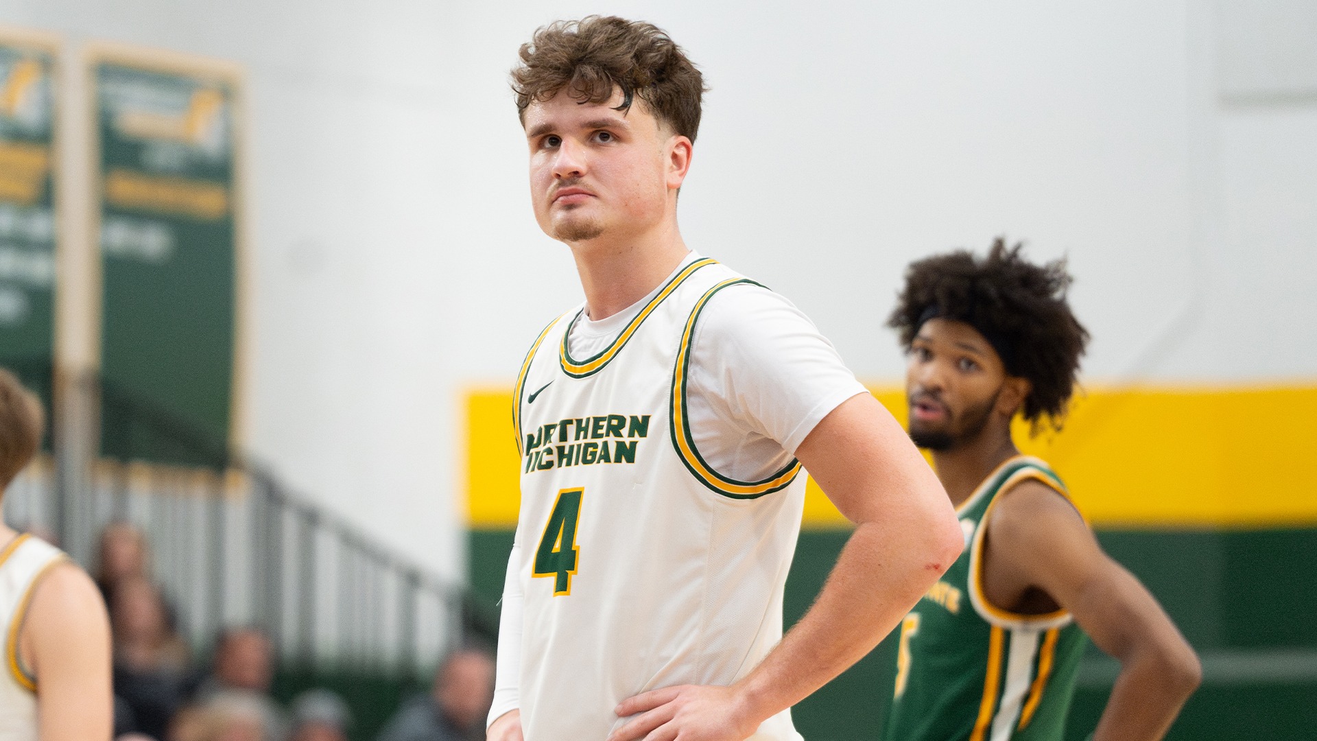 Cal Klesmit looks on