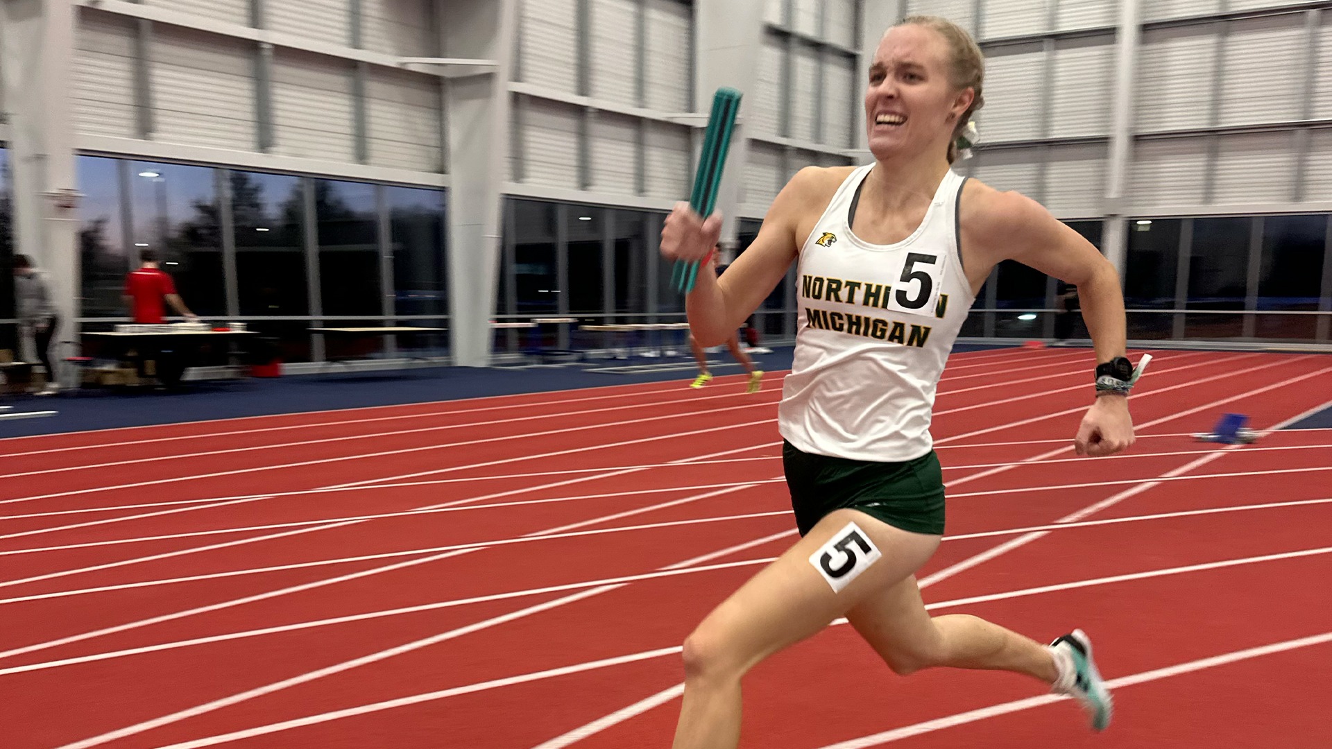 Bev Harper in the relay