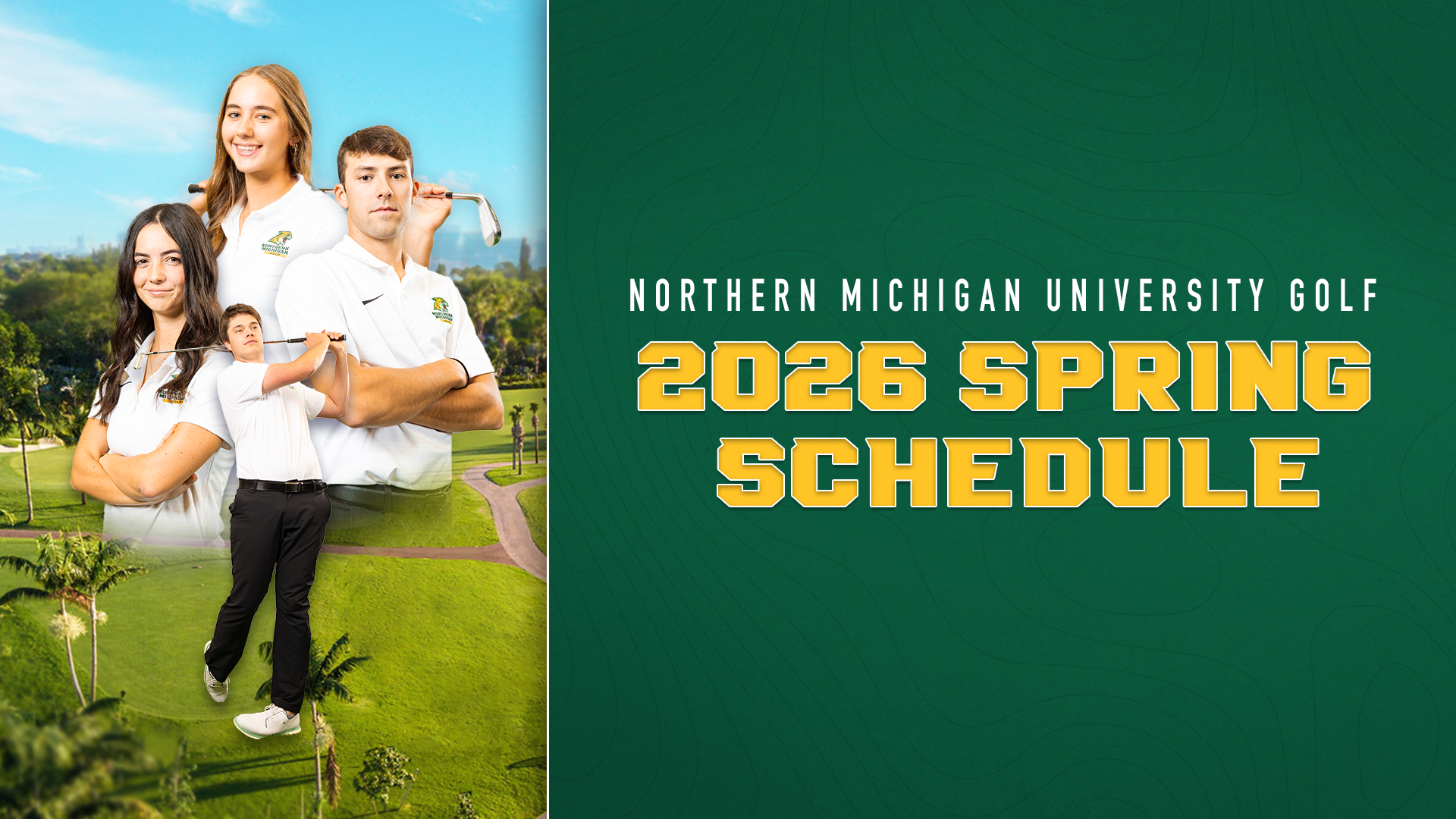 Golf Spring Schedule Release