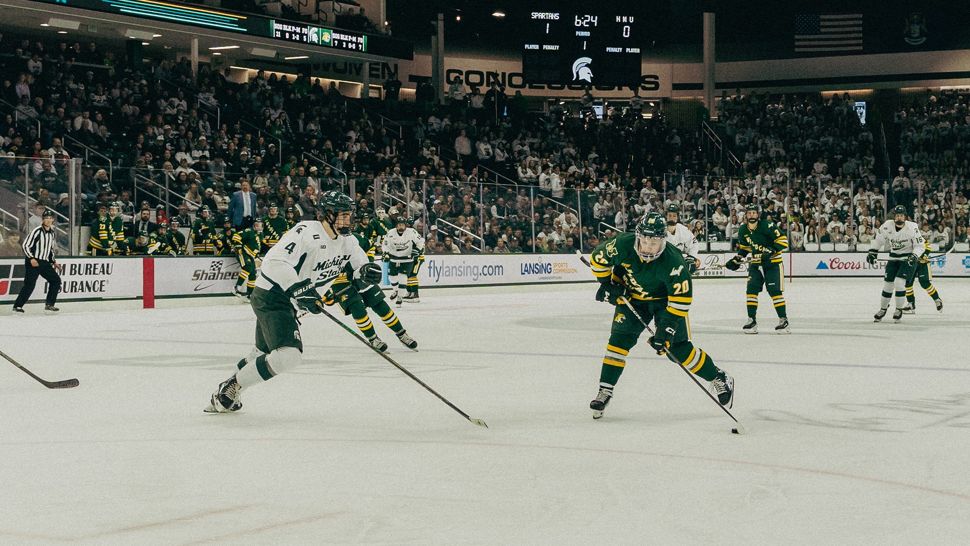 Nik Gudmundson vs Michigan State
