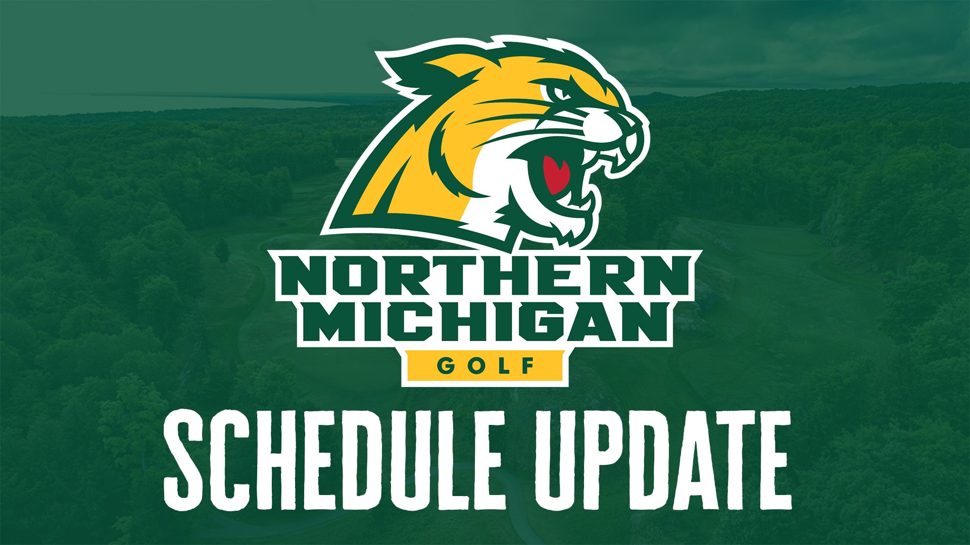 Golf Schedule Update