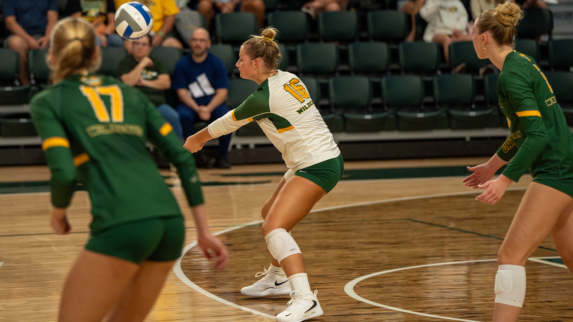 NMU volleyball trio