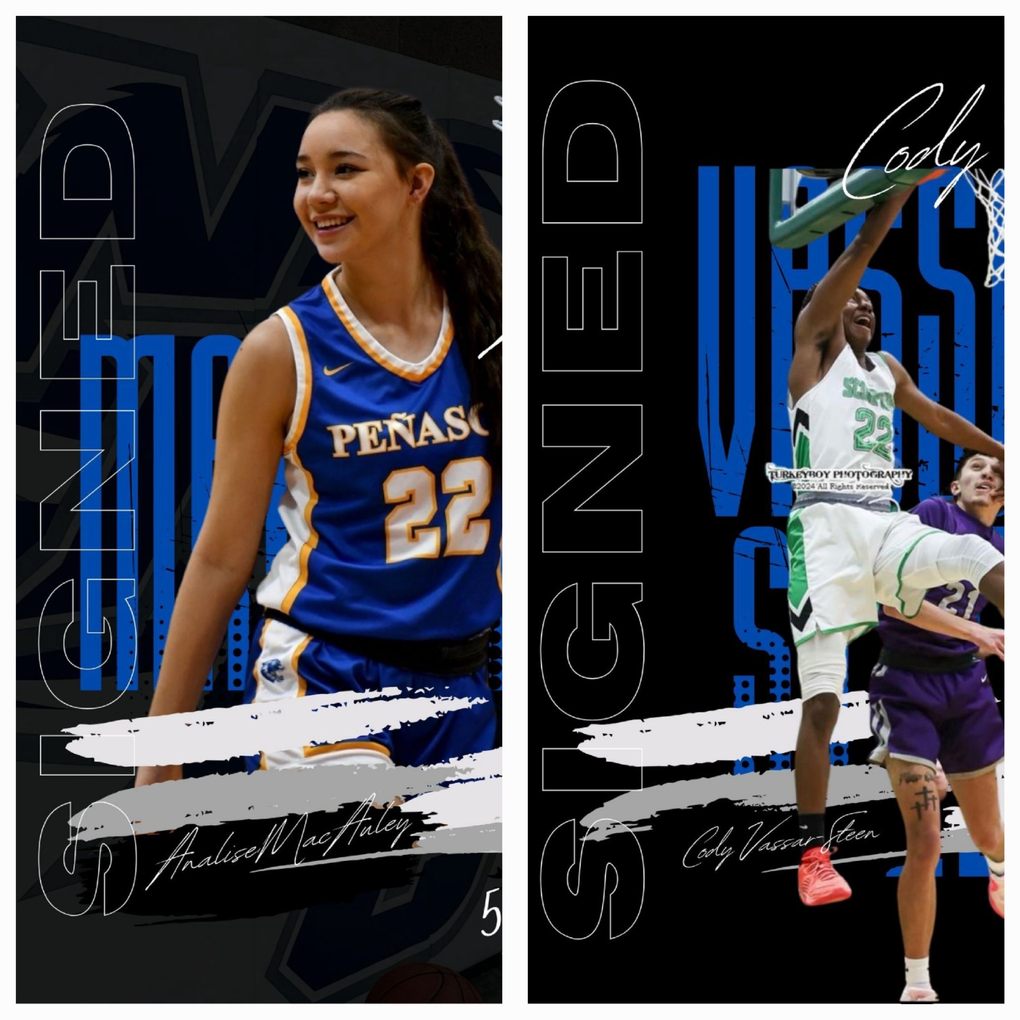 The Eagles have two new signings! Northern New Mexico College Athletics