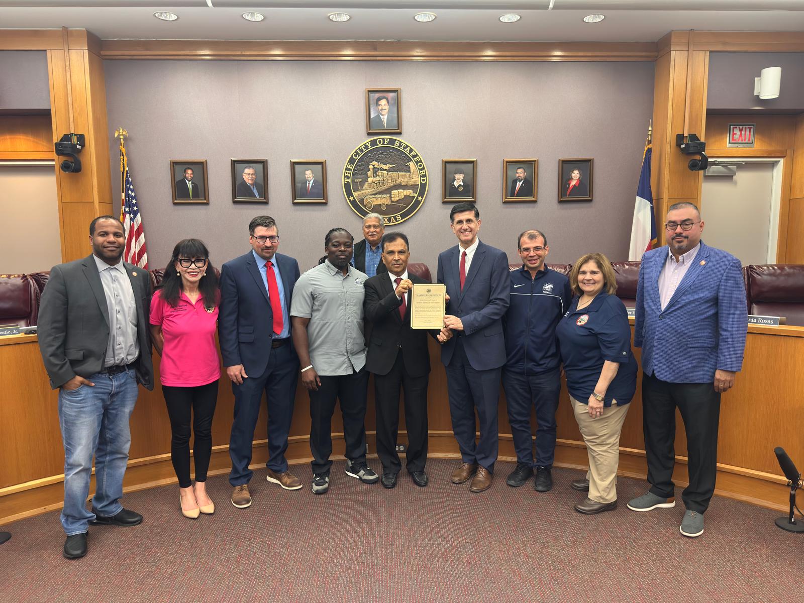 Stafford City Hall 2026 USCAA