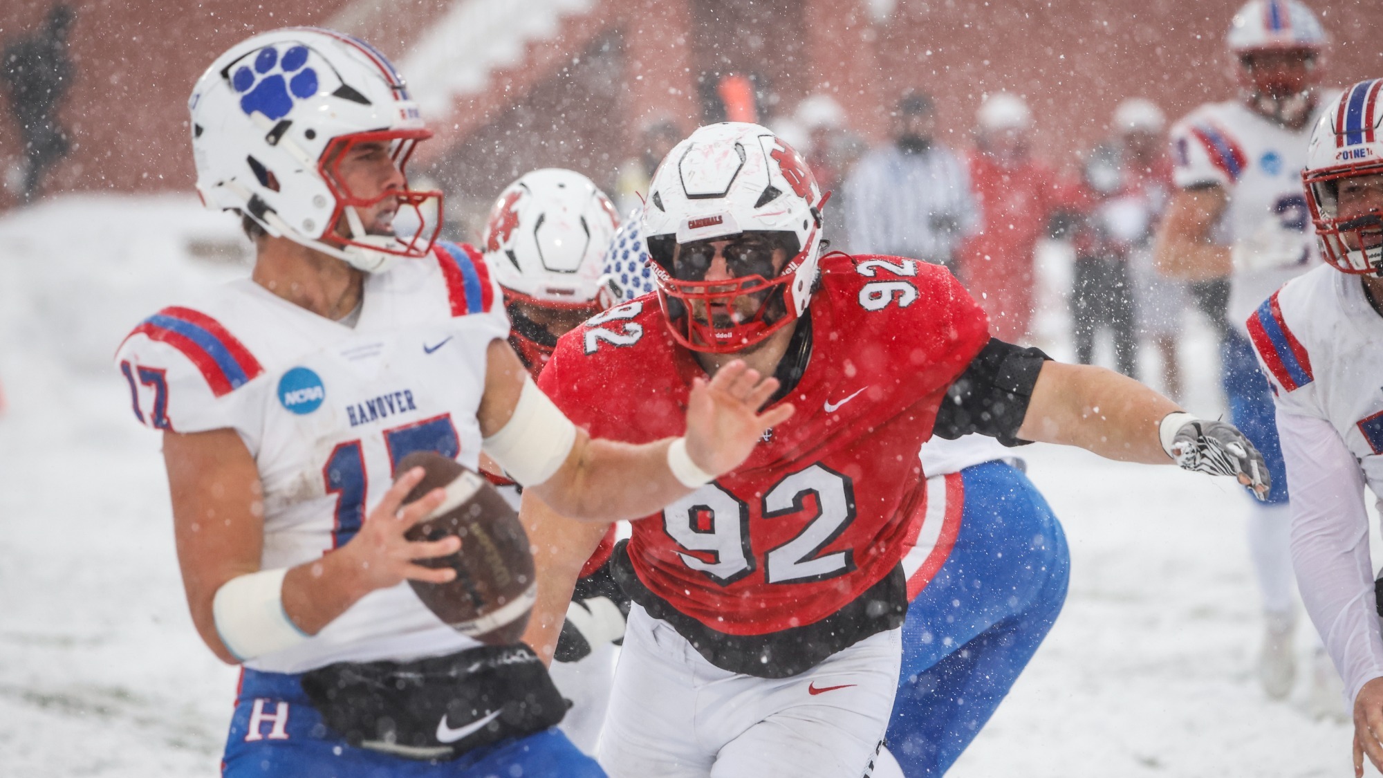 John Sullivan looking to sack Hanover's quarterback