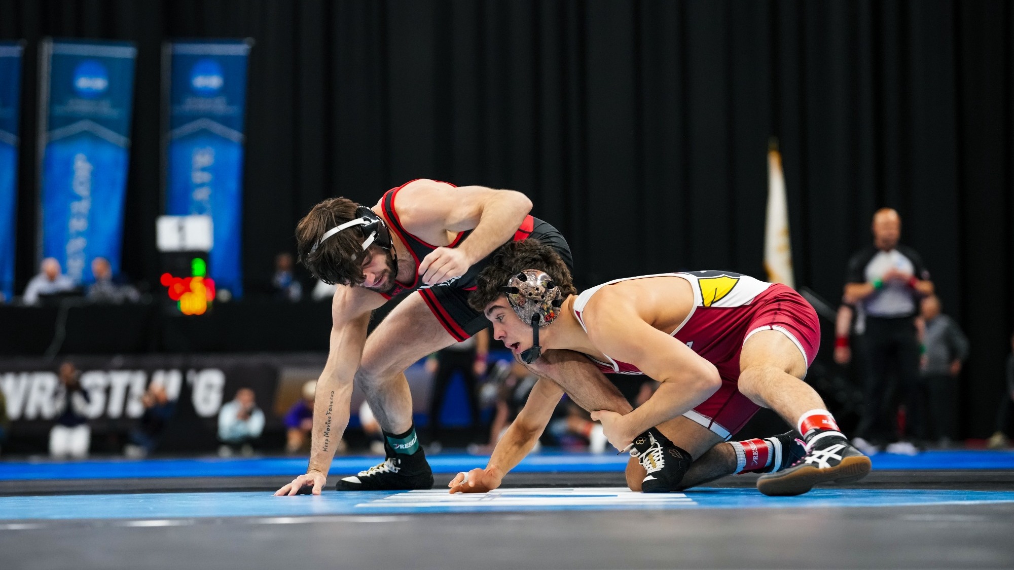 Chip Guzman going for a takedown