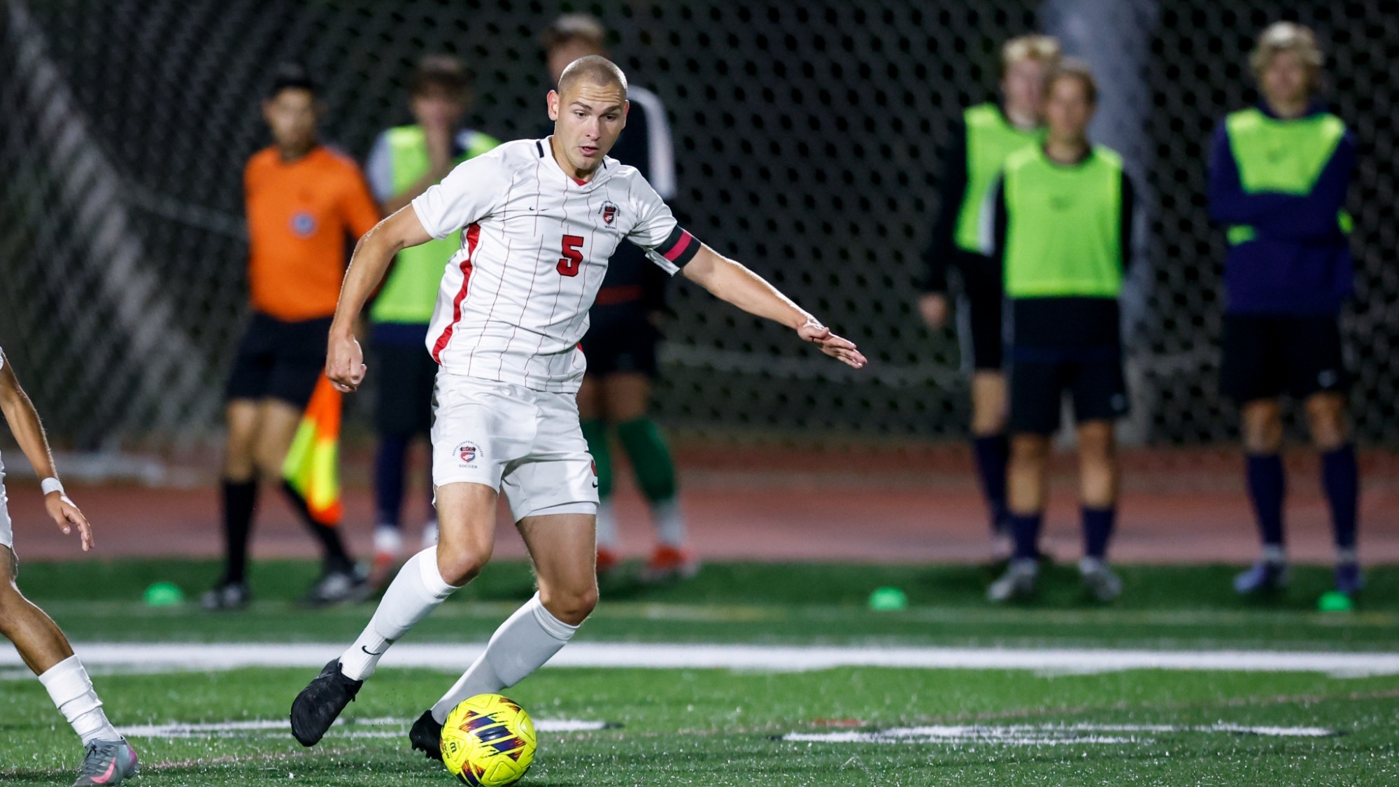 Joris Rijnja recieving an upfield pass
