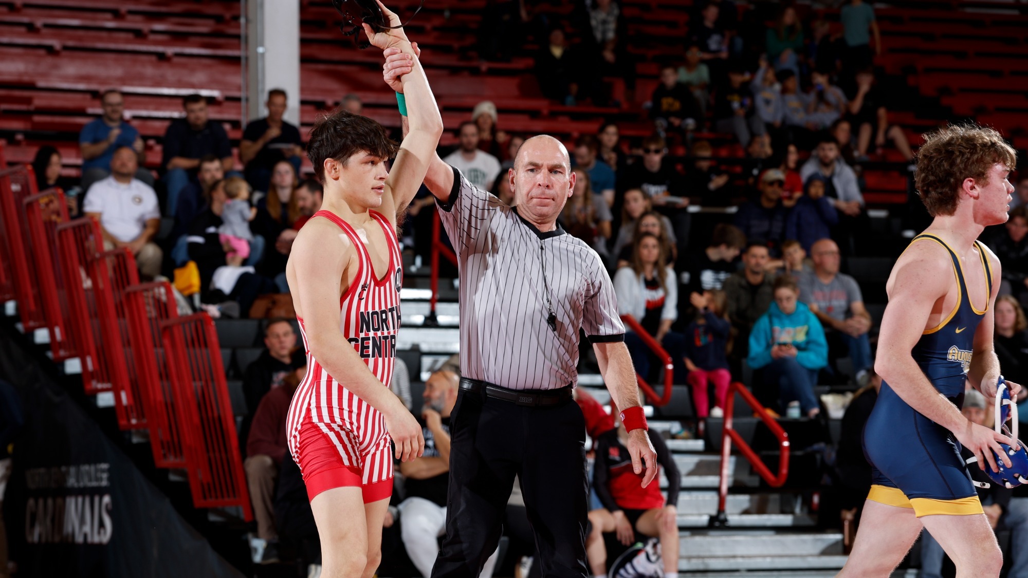 Spacht With Hand Raised