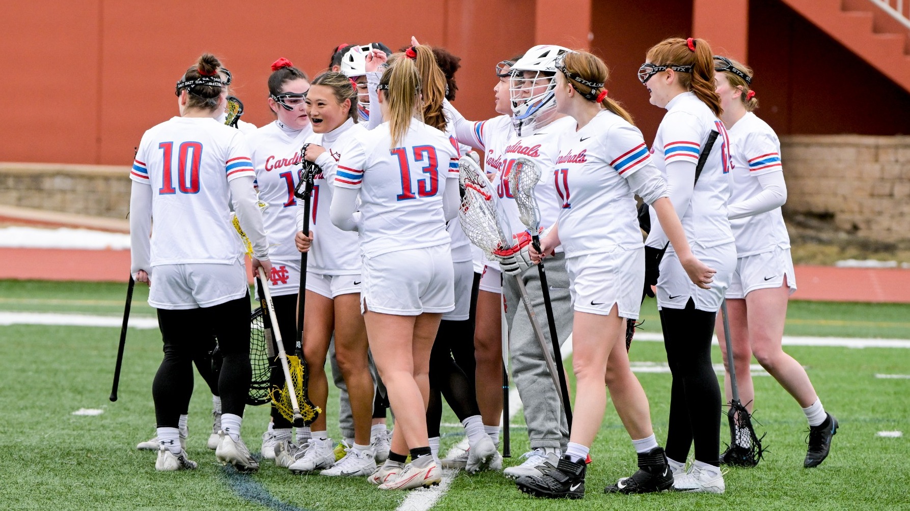 Women's Lacrosse celebration