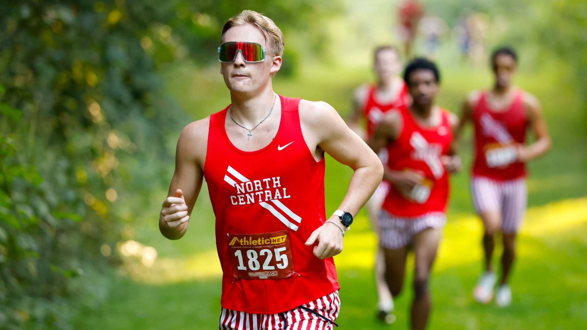 Lance Retz racing the NCCXC Invite in 2026