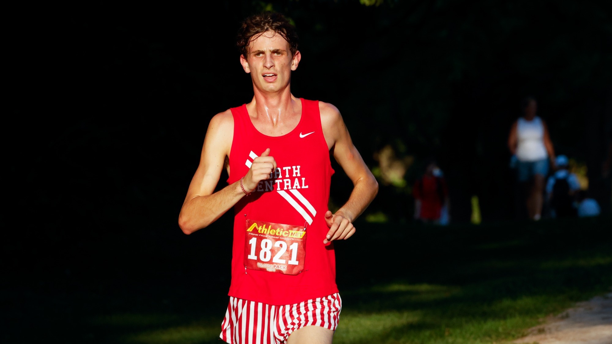 Chris Quick racing at NCCXC Invite