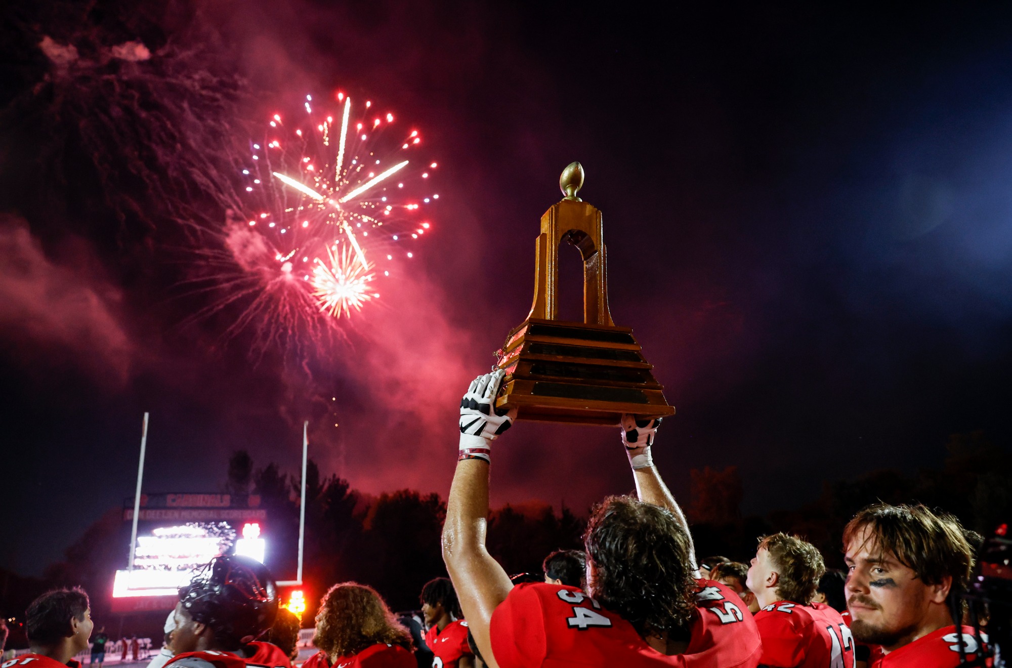 North Central football vs Wheaton
