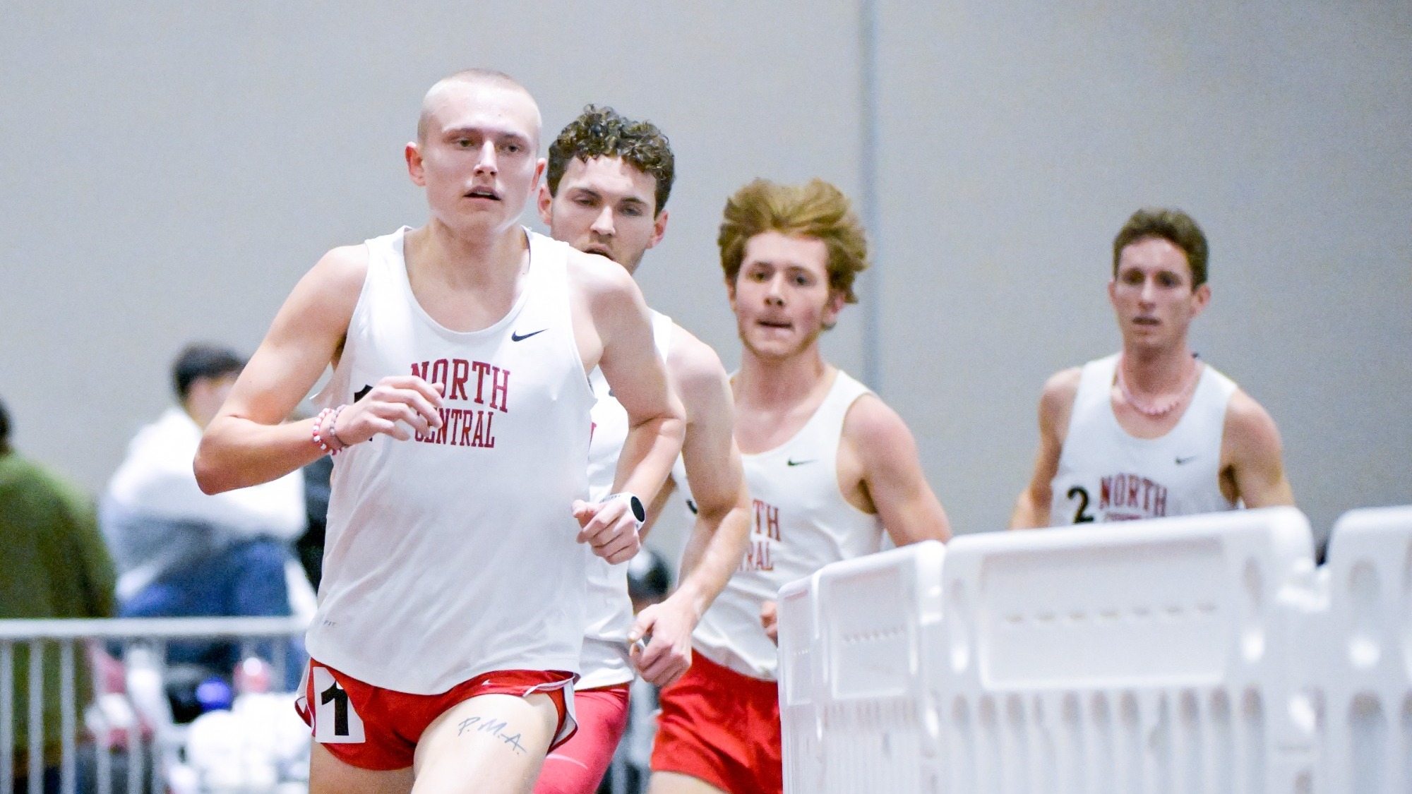 BJ leading 5k at Pat Heenan