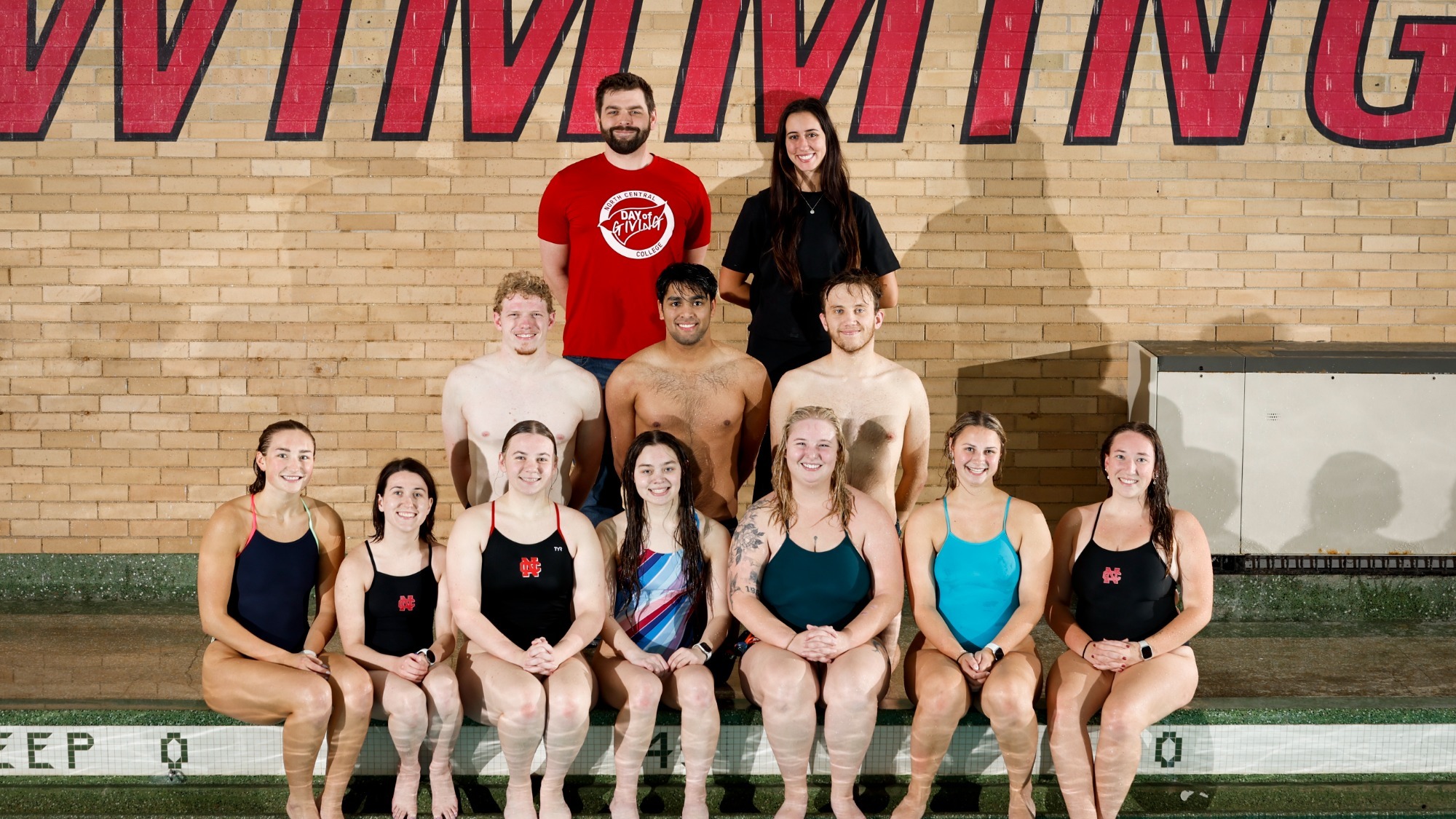 2025-26 NCC Swim and Dive Team Photo