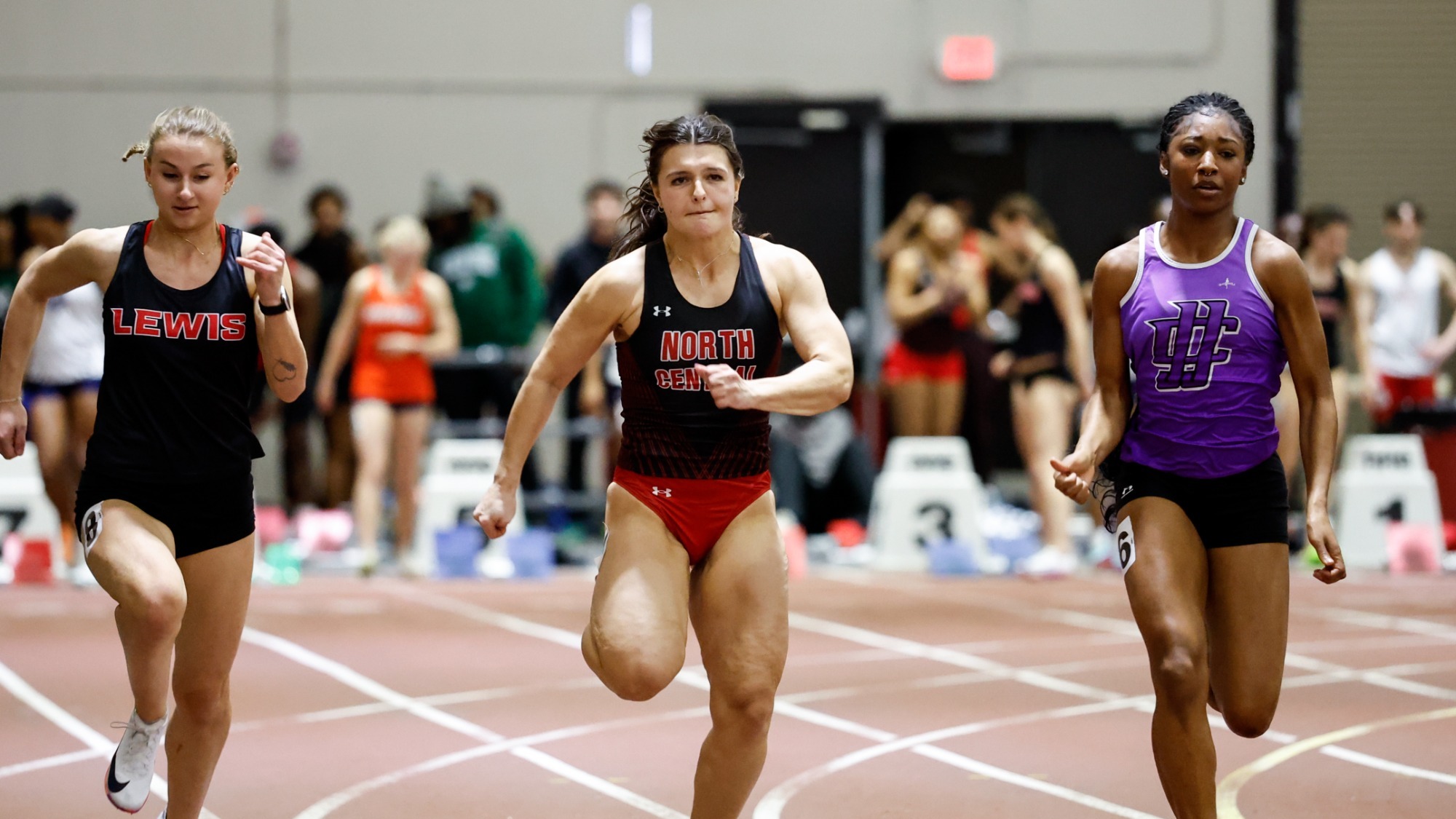 The North Central College women's track and field team held the F.L Slick Invitation on Feb. 20, 2026.