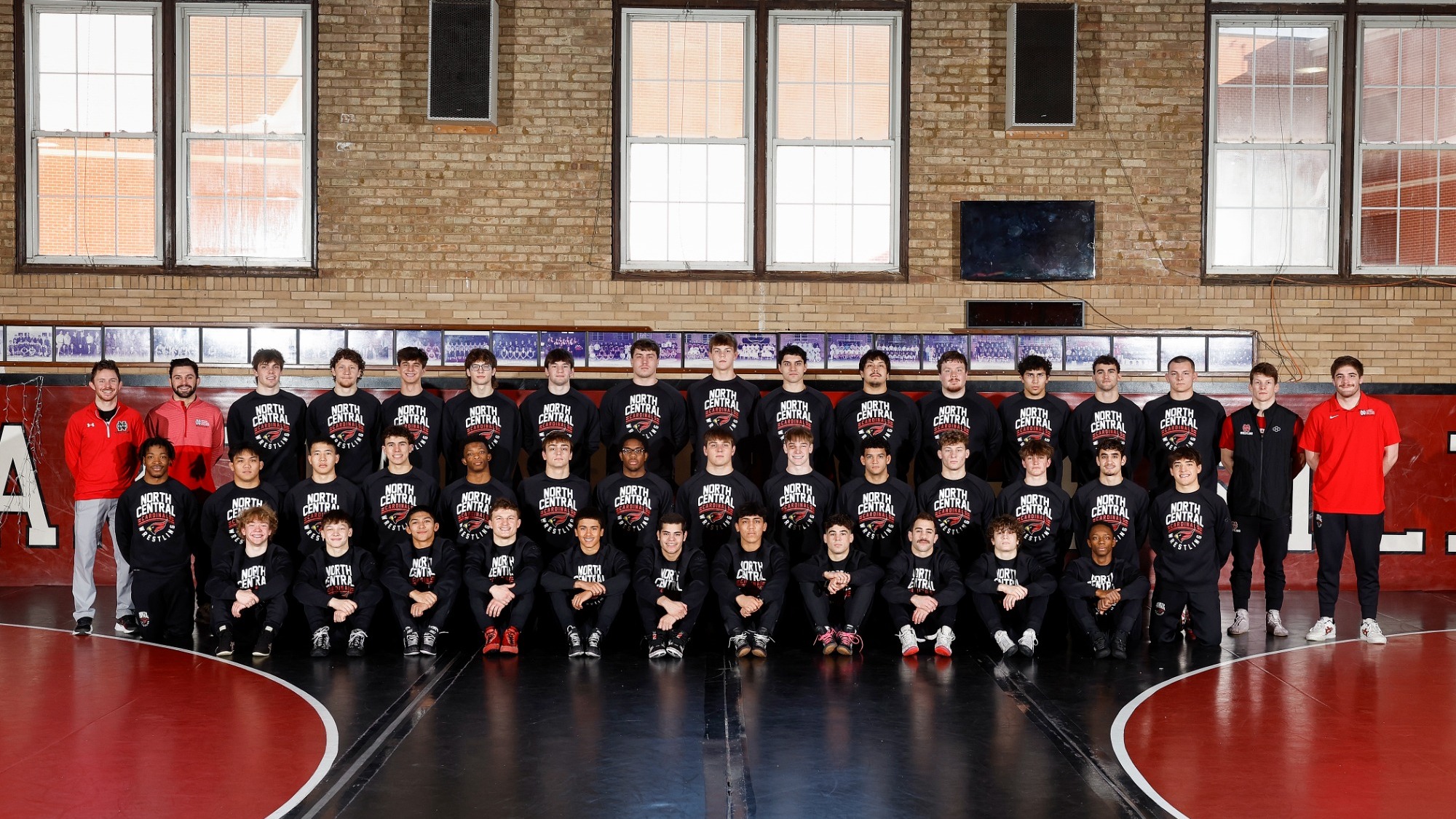 2025-26 NCC Men's Wrestling Team Photo