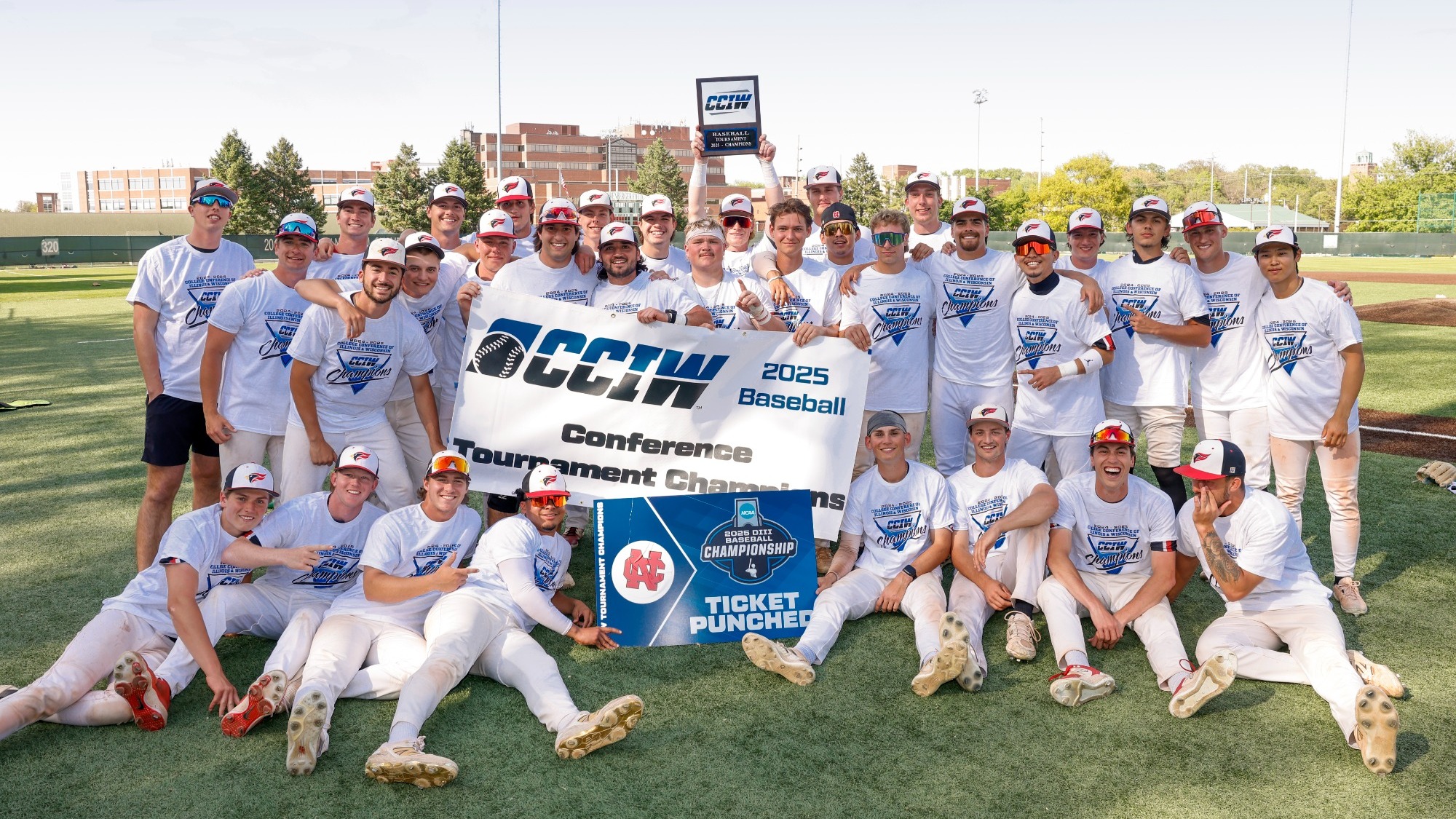 2025 NCC Baseball CCIW Champs Team Photo