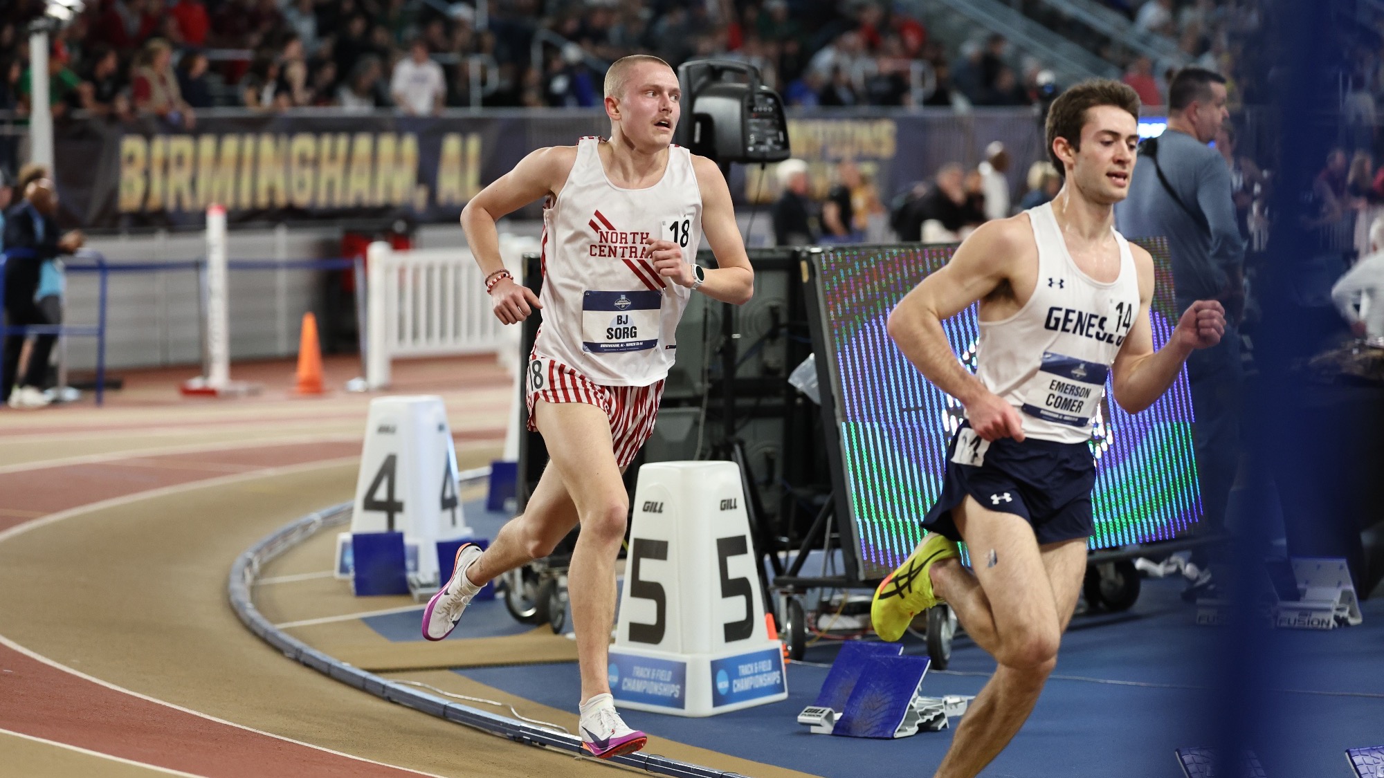 BJ Sorg races 5k at NCAA Indoor Championships 2026