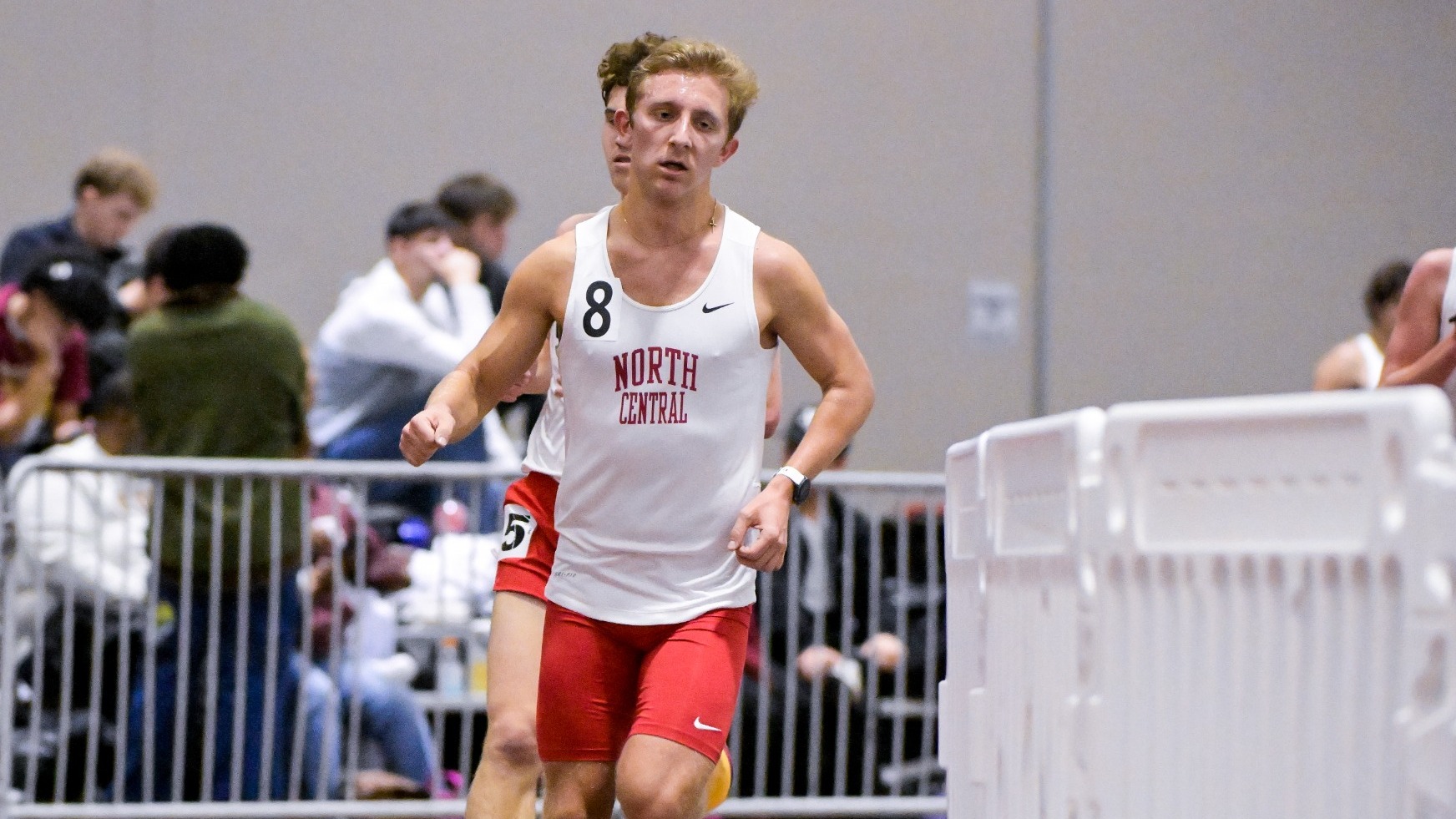 Daniel Kasperan racing indoor track