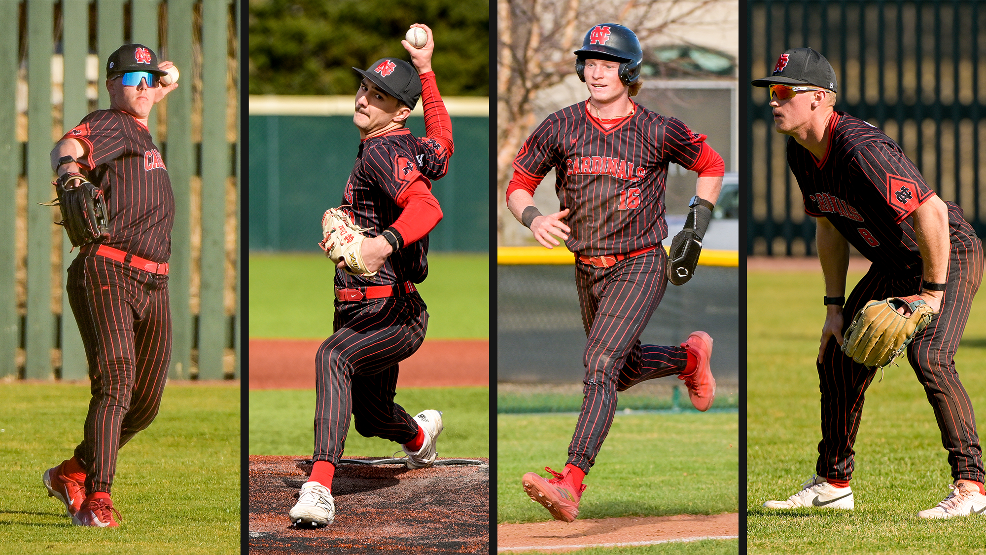 Four North Central Baseball Players Earn All-Region